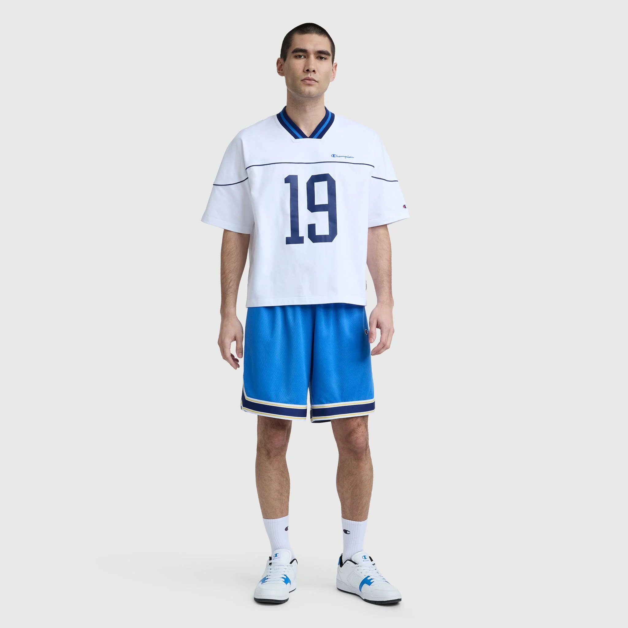 10" Gridiron Reversible Short, Script Logo - Image 10