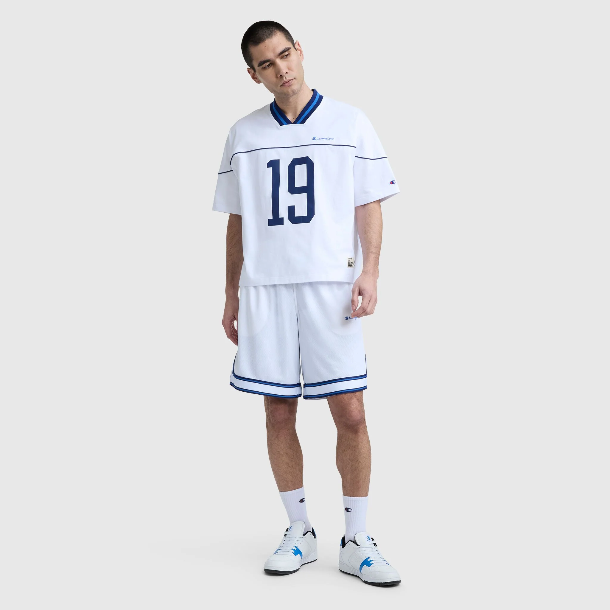 10" Gridiron Reversible Short, Script Logo - Image 9