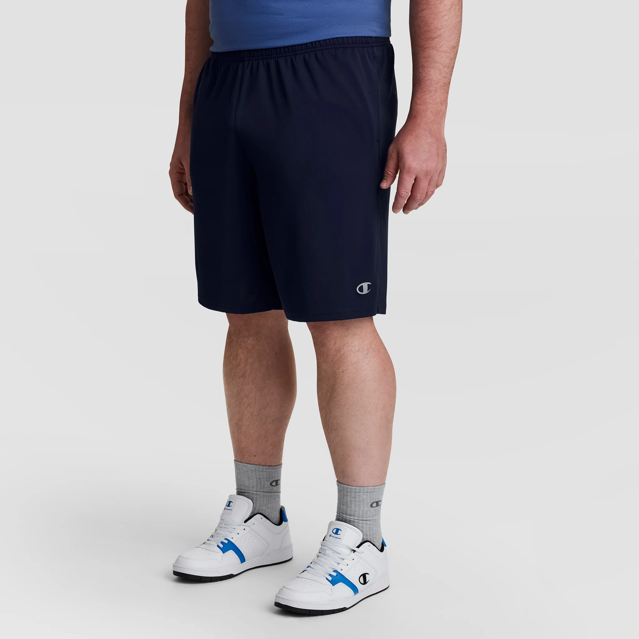 10" Moisture Wicking, Sport Shorts - Big & Tall - Image 2