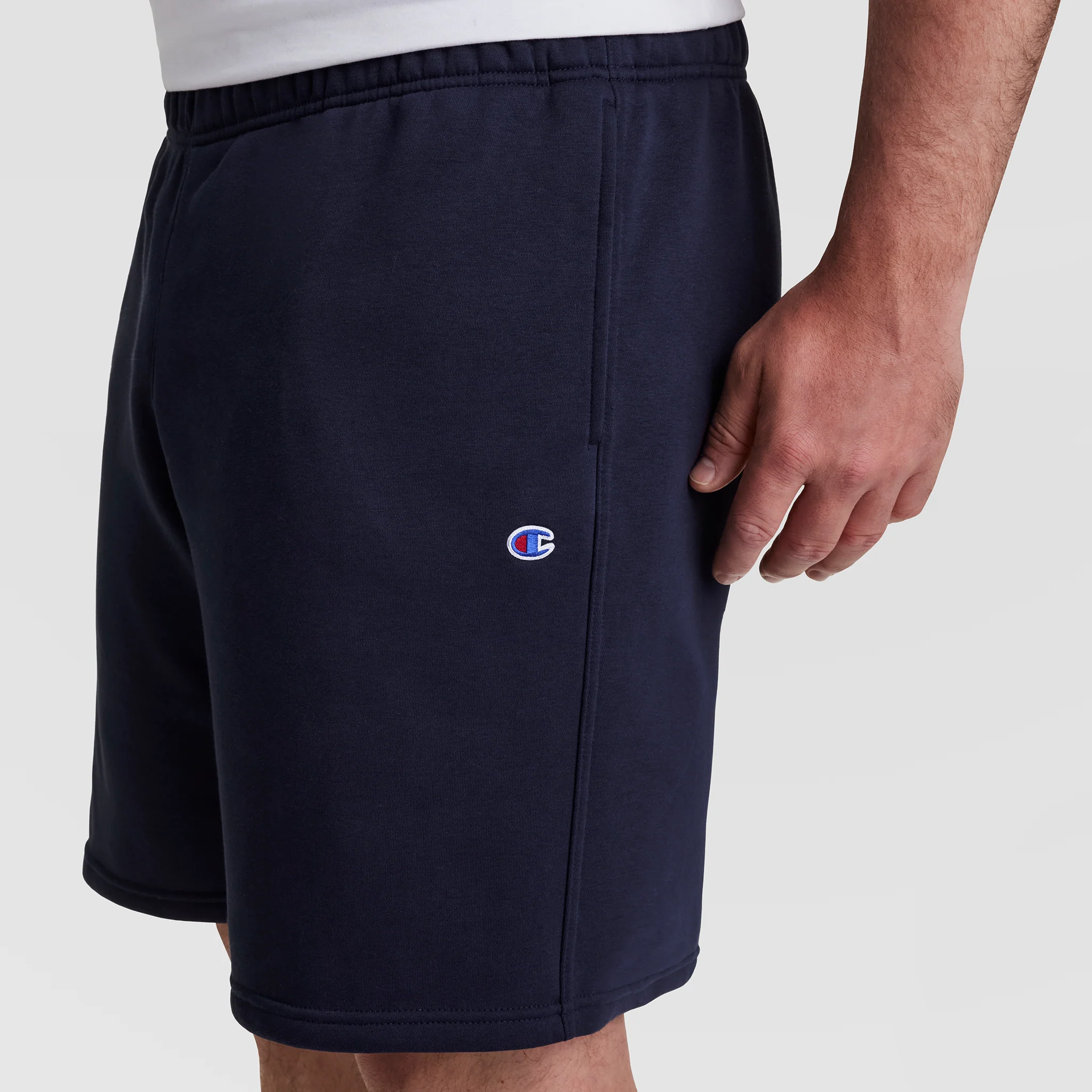 10" Powerblend Fleece Short - Big & Tall - Image 3