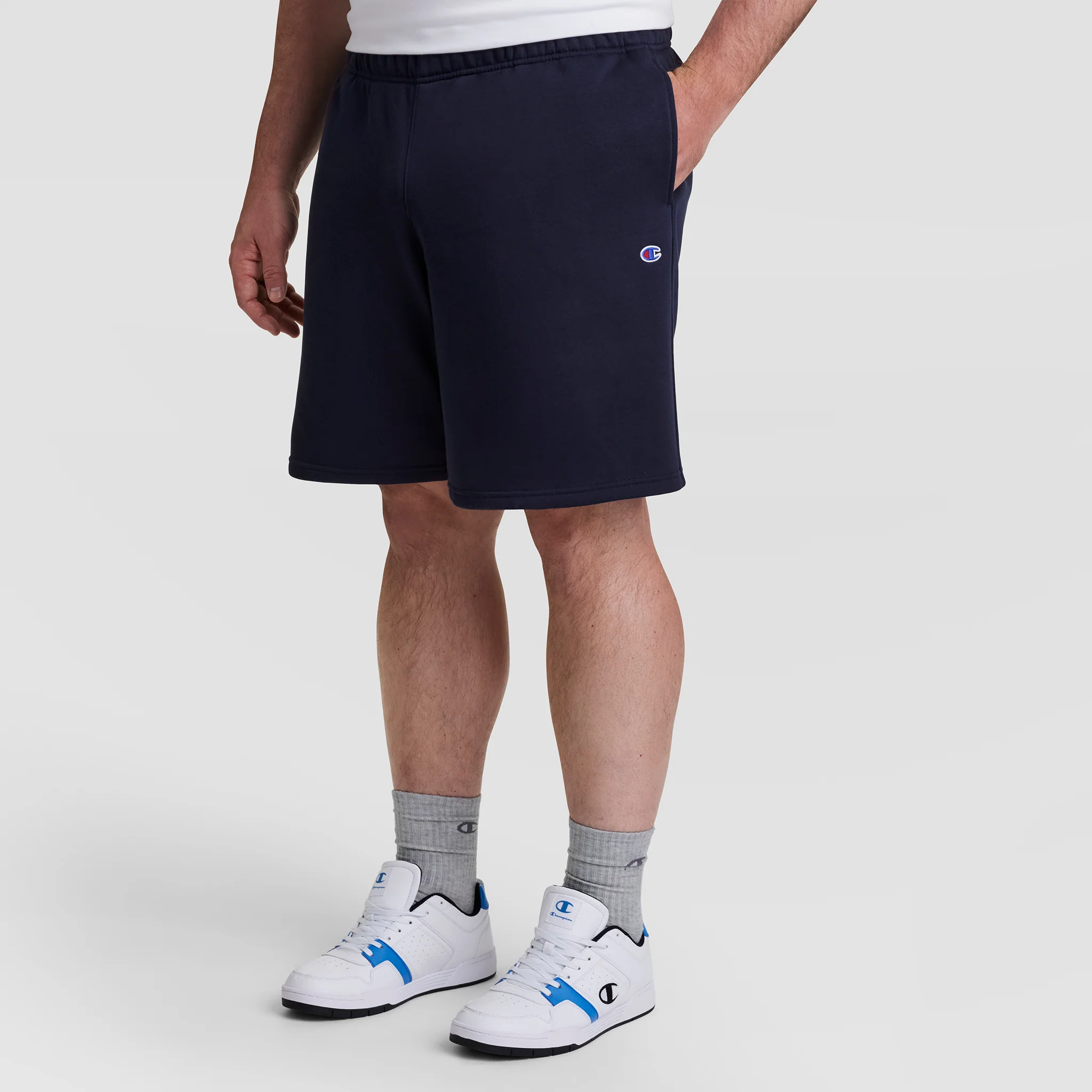 10" Powerblend Fleece Short - Big & Tall - Image 4