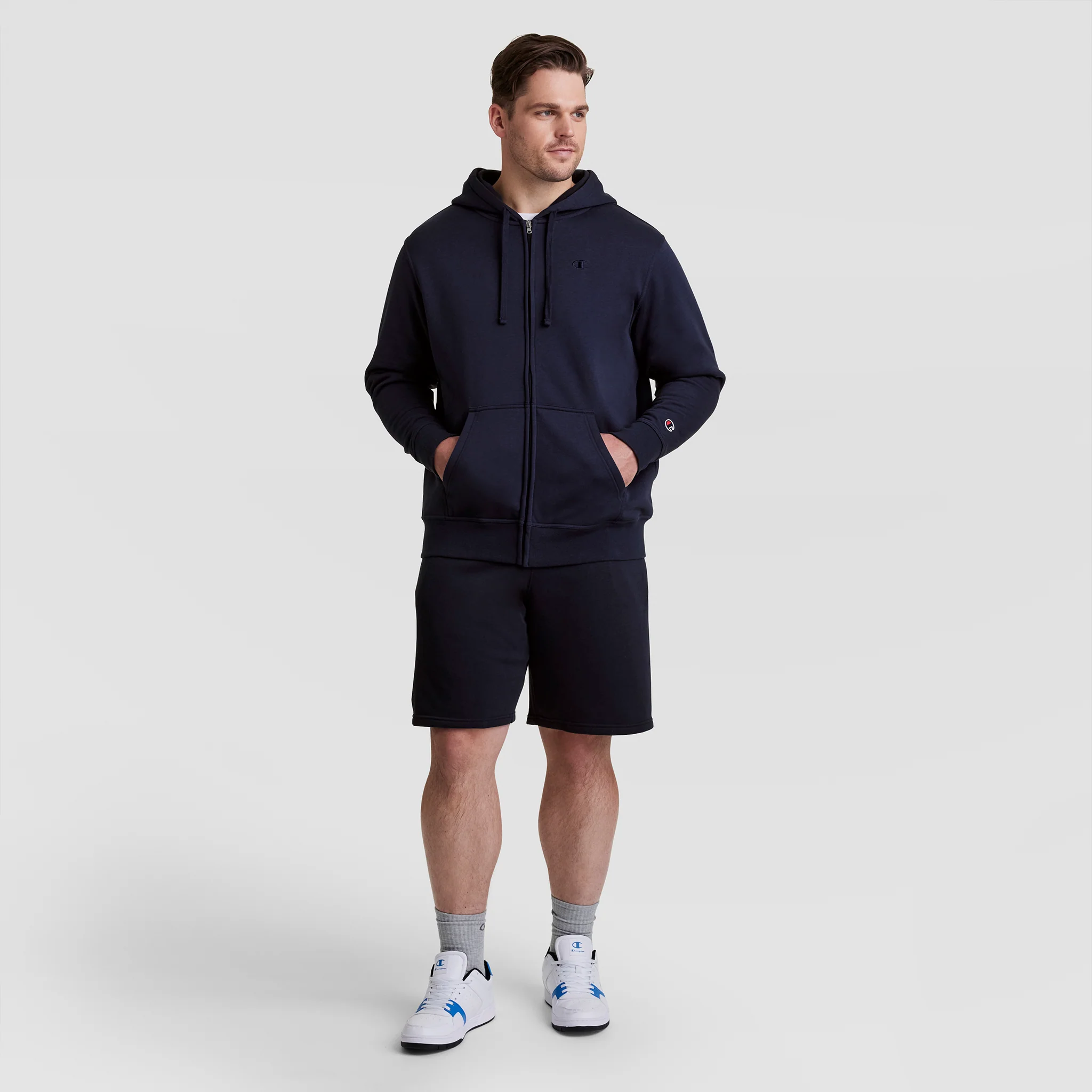 10" Powerblend Fleece Short - Big & Tall - Image 5