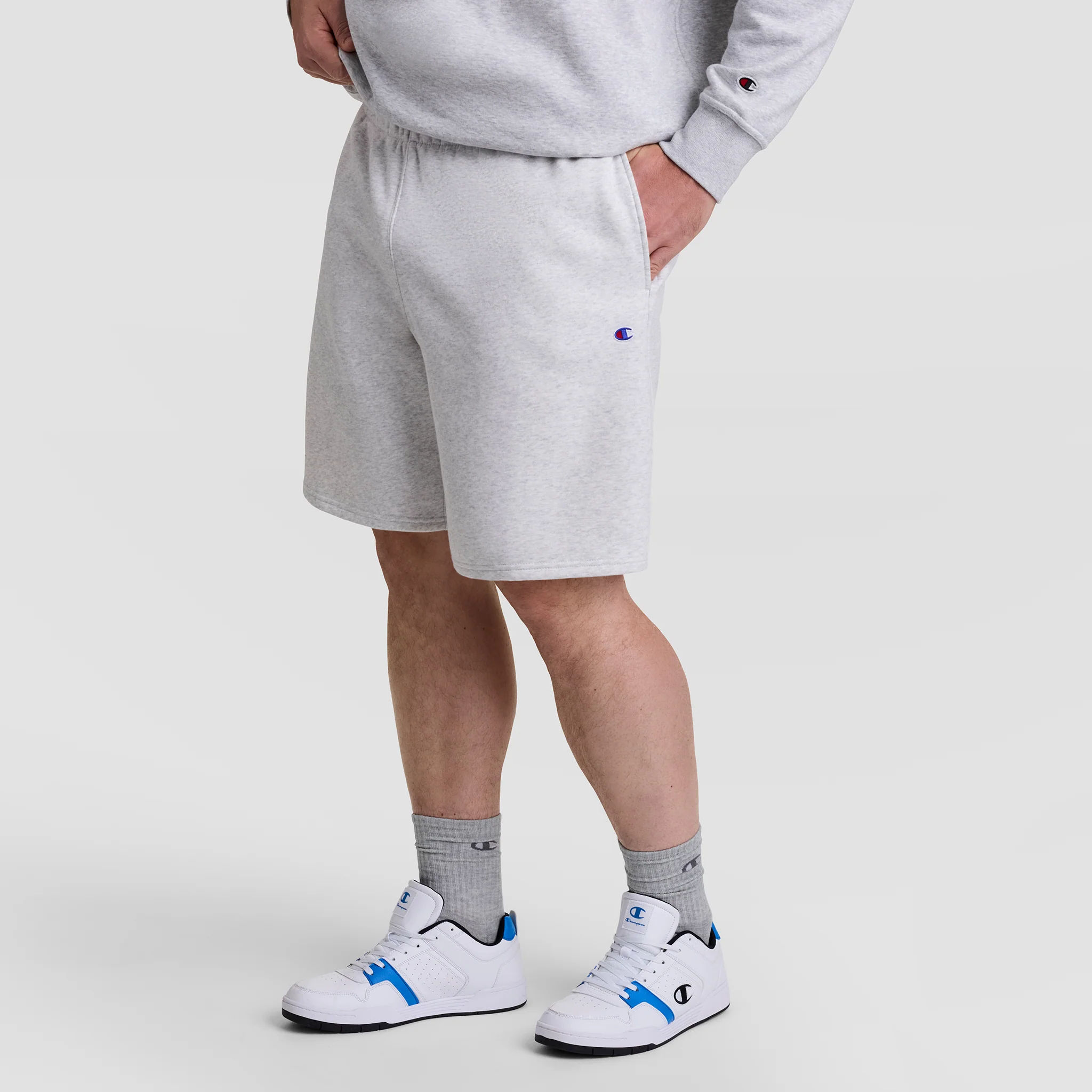 10" Powerblend Fleece Short - Big & Tall - Image 4