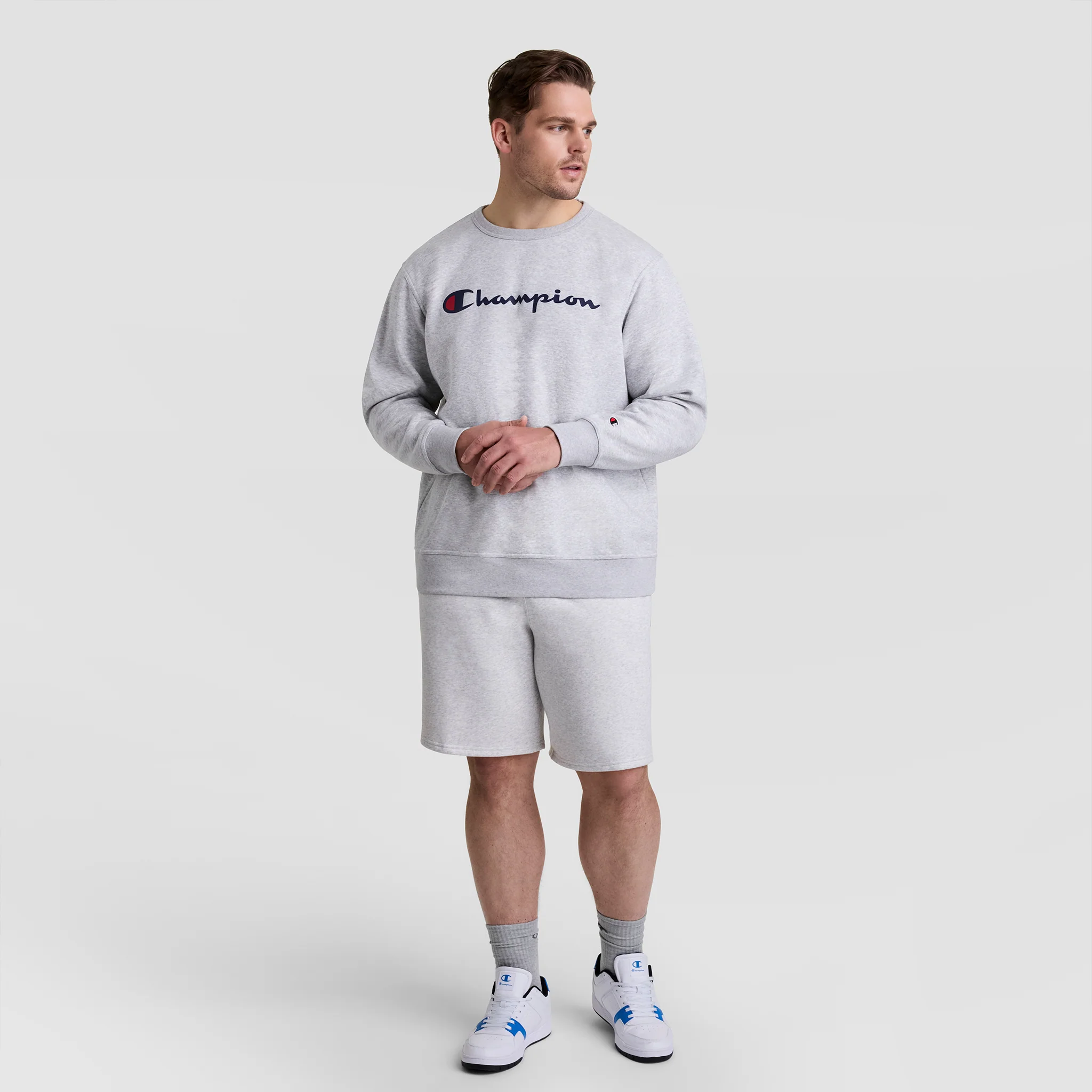 10" Powerblend Fleece Short - Big & Tall - Image 5