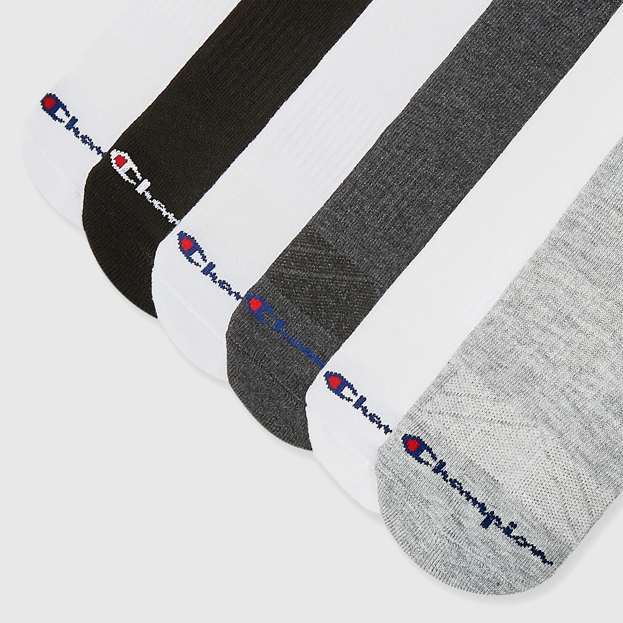 6Pk Men's Cushion High Quarter - Image 2
