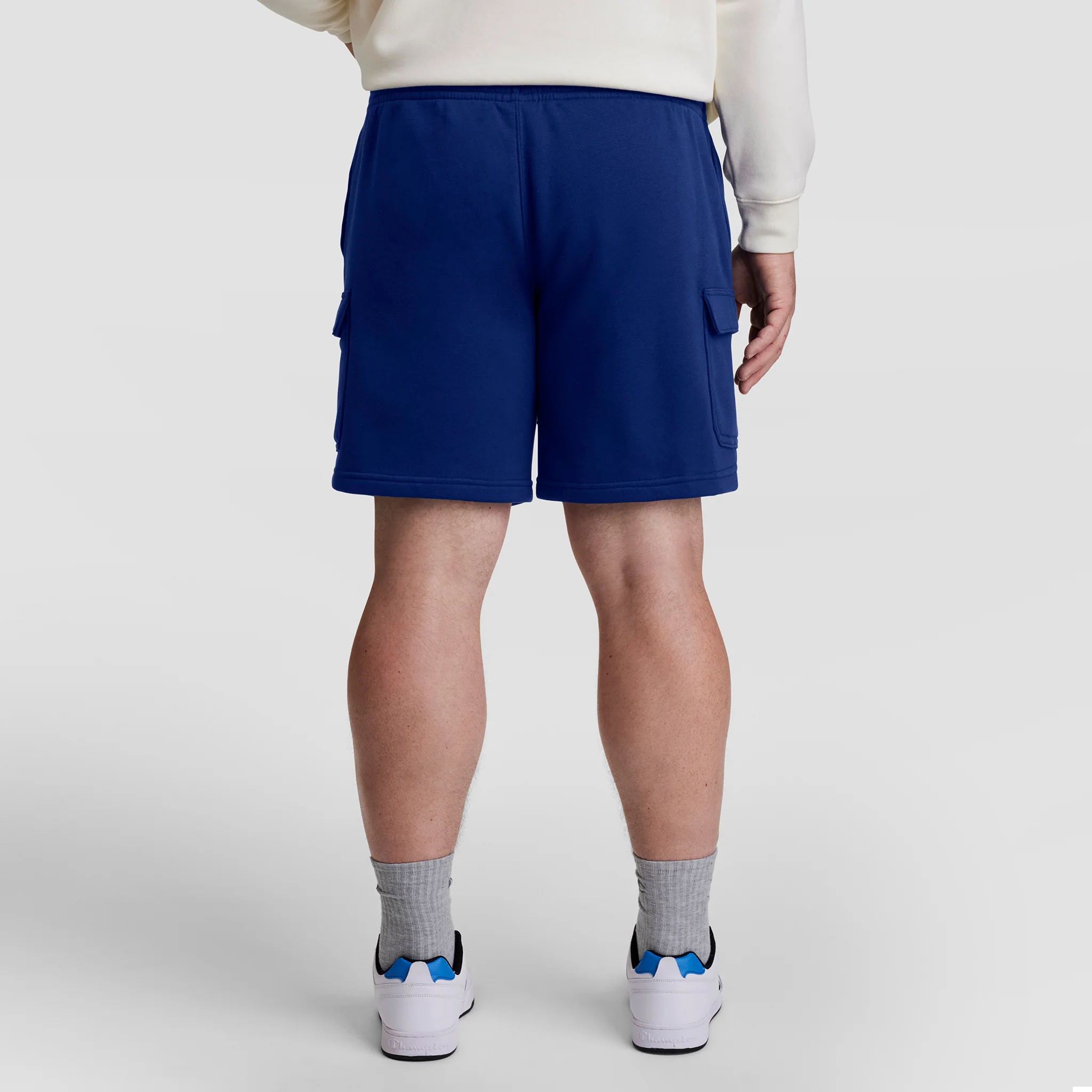 8" Fleece Cargo Short, C Logo - Big & Tall - Image 3