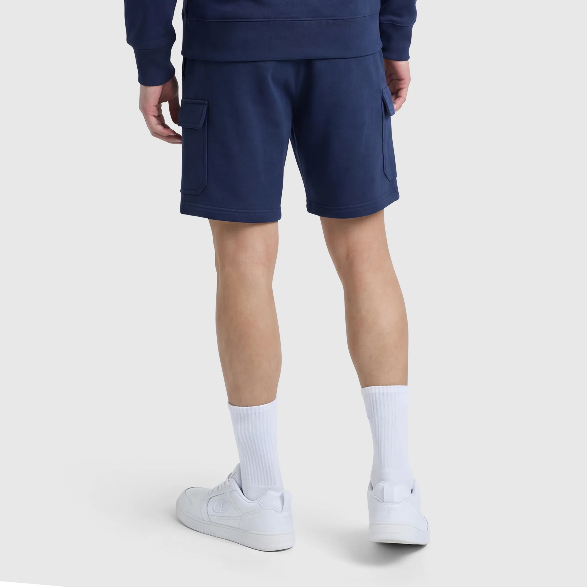 8" Fleece Cargo Short, C Logo - Image 2