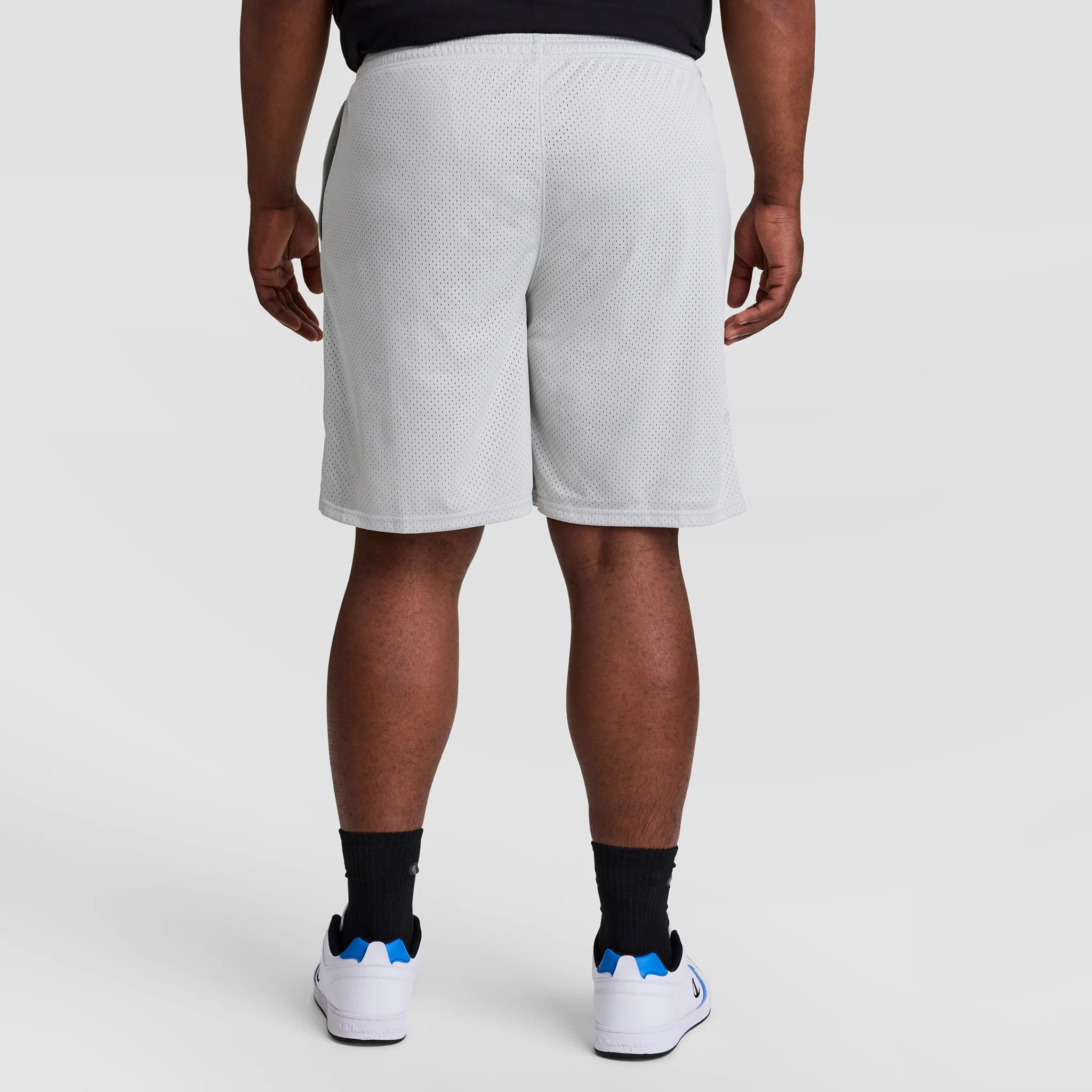 9" Classic Mesh Shorts, C Logo - Big & Tall - Image 3