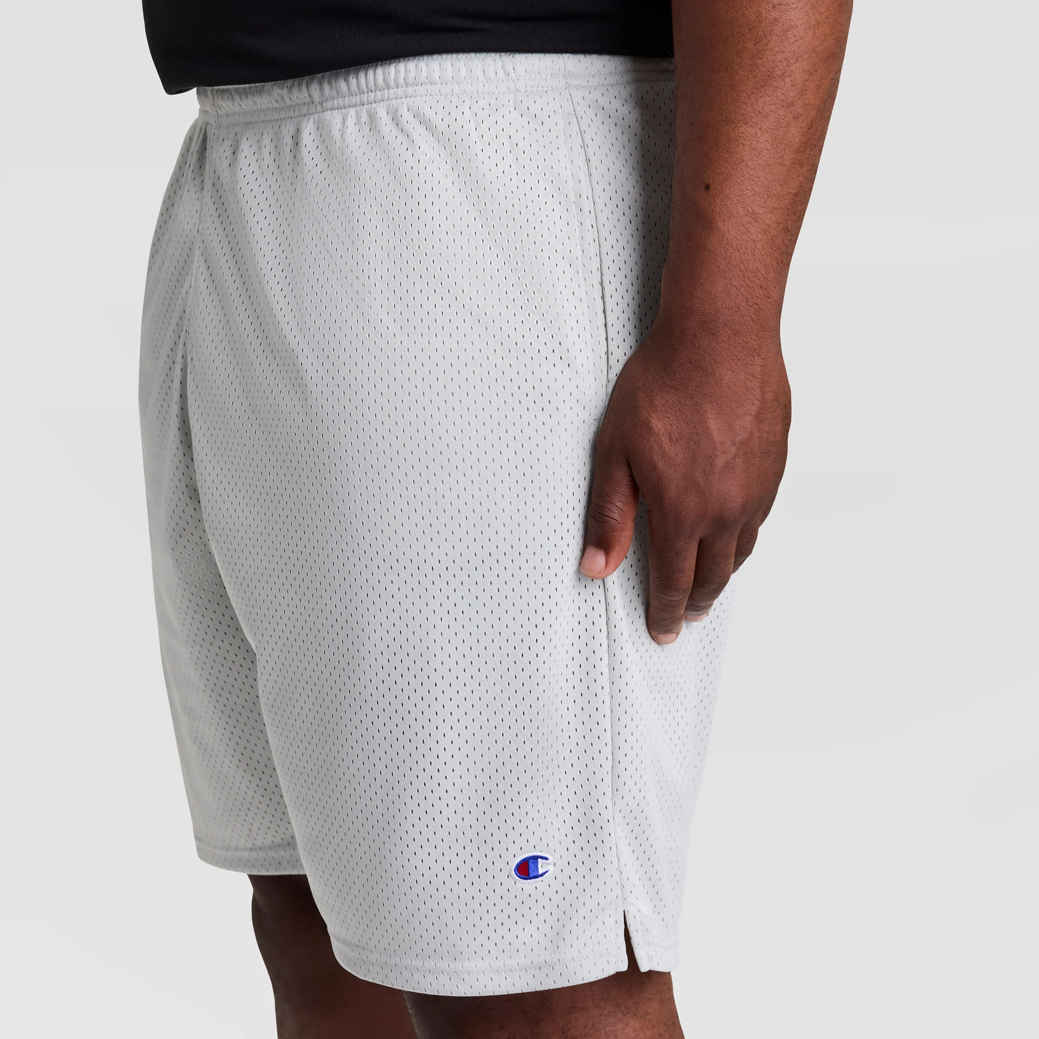 9" Classic Mesh Shorts, C Logo - Big & Tall - Image 4