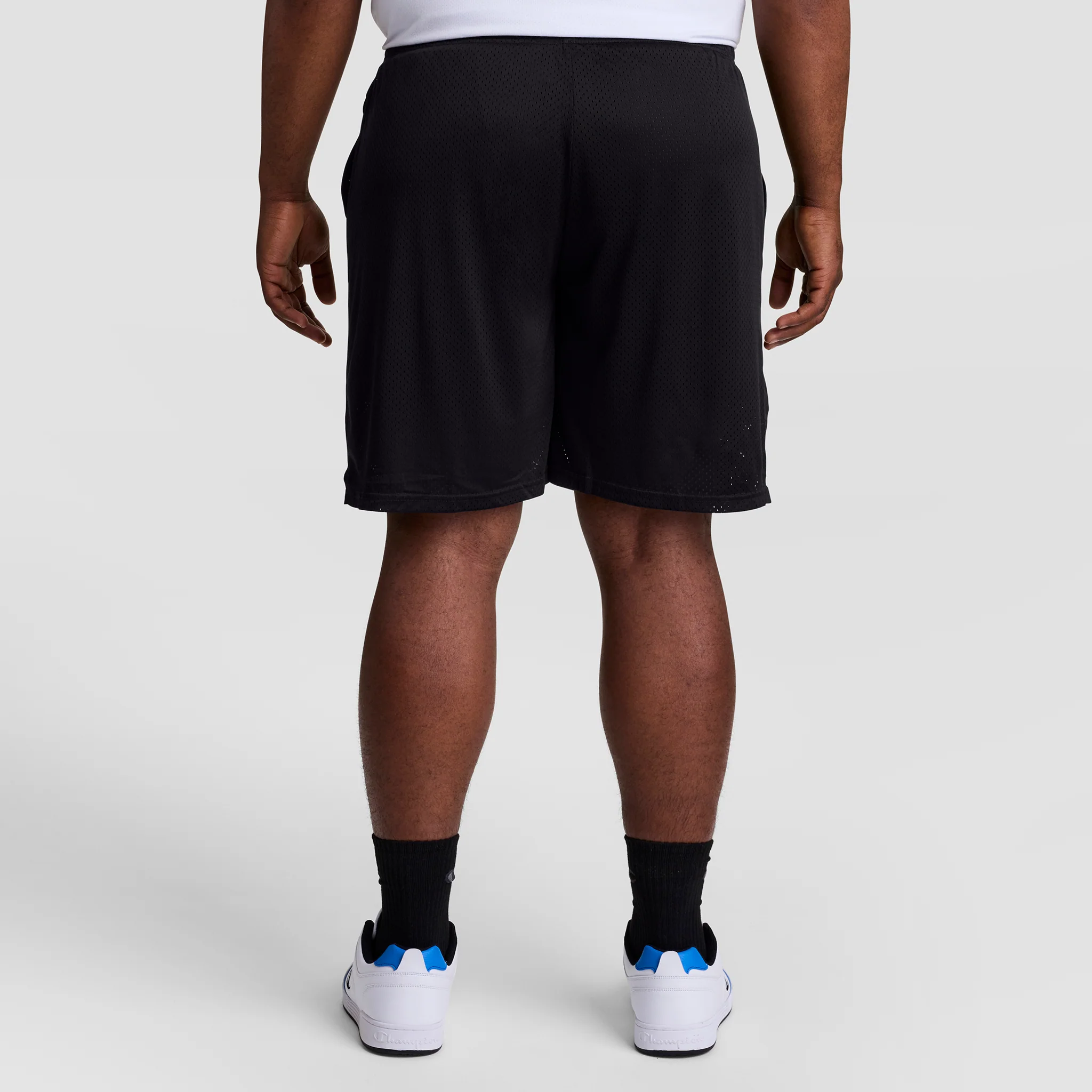 9" Classic Mesh Shorts, C Logo - Big & Tall - Image 3
