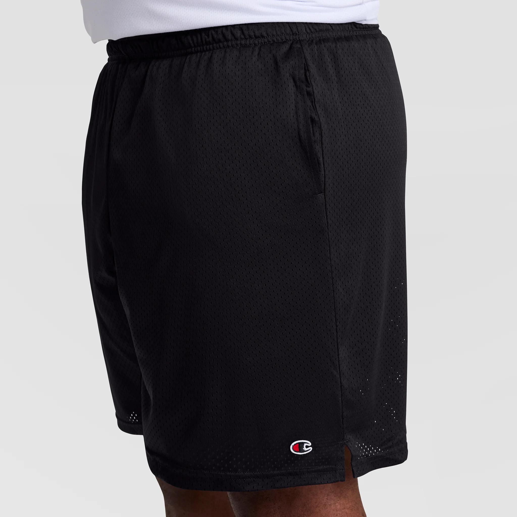 9" Classic Mesh Shorts, C Logo - Big & Tall - Image 4
