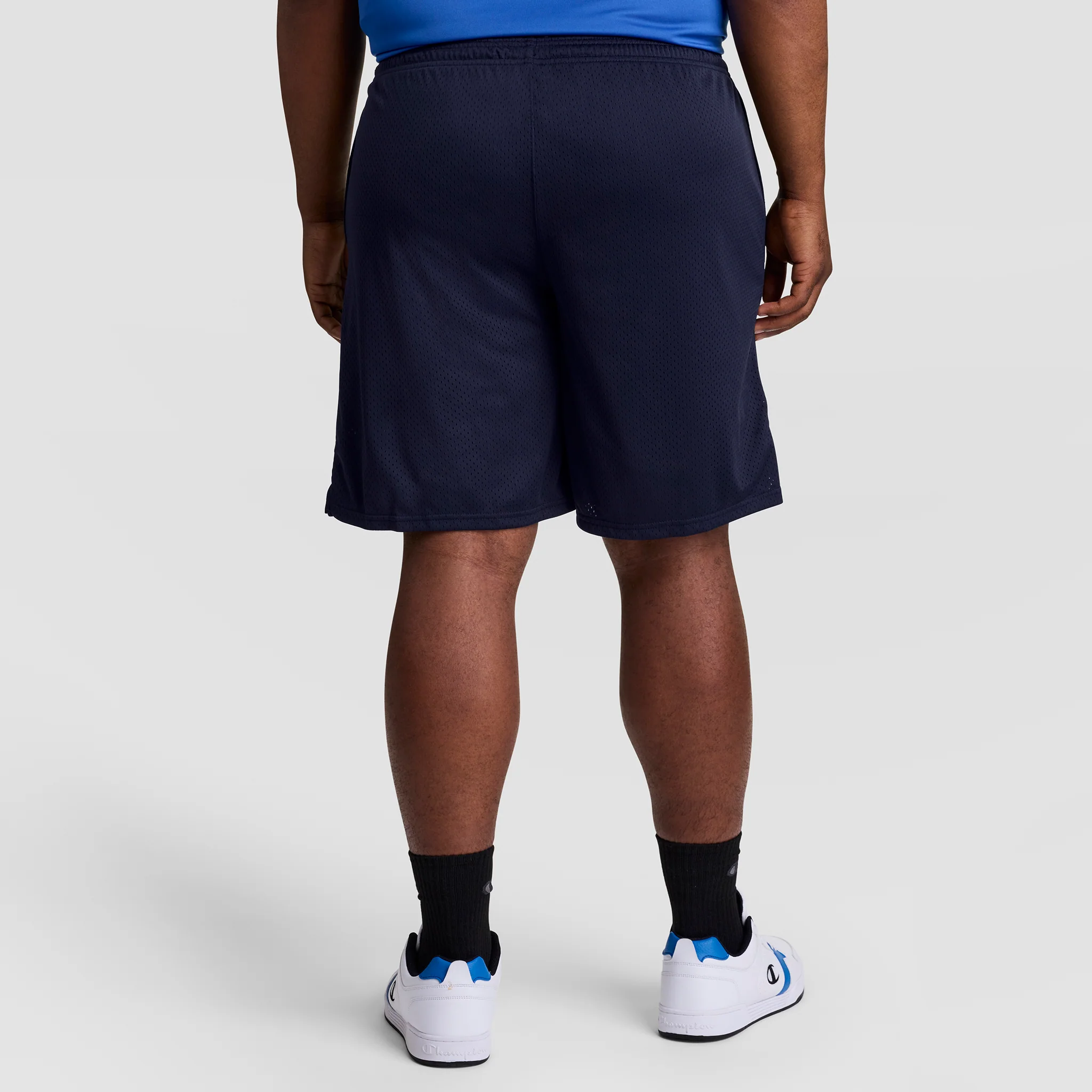 9" Classic Mesh Shorts, C Logo - Big & Tall - Image 3