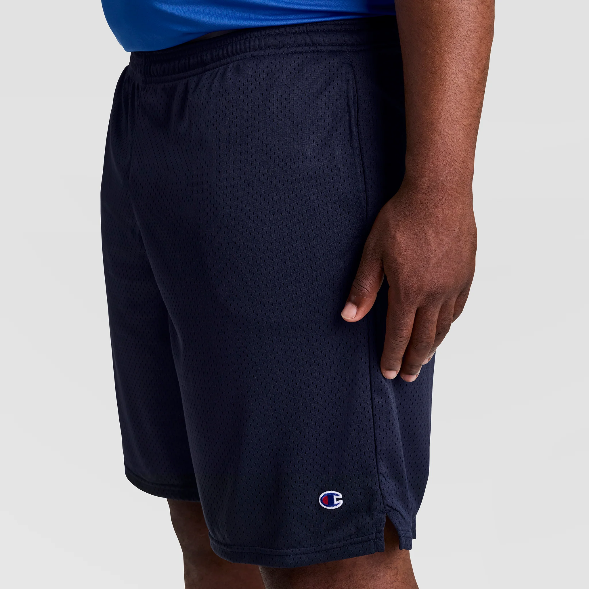 9" Classic Mesh Shorts, C Logo - Big & Tall - Image 4
