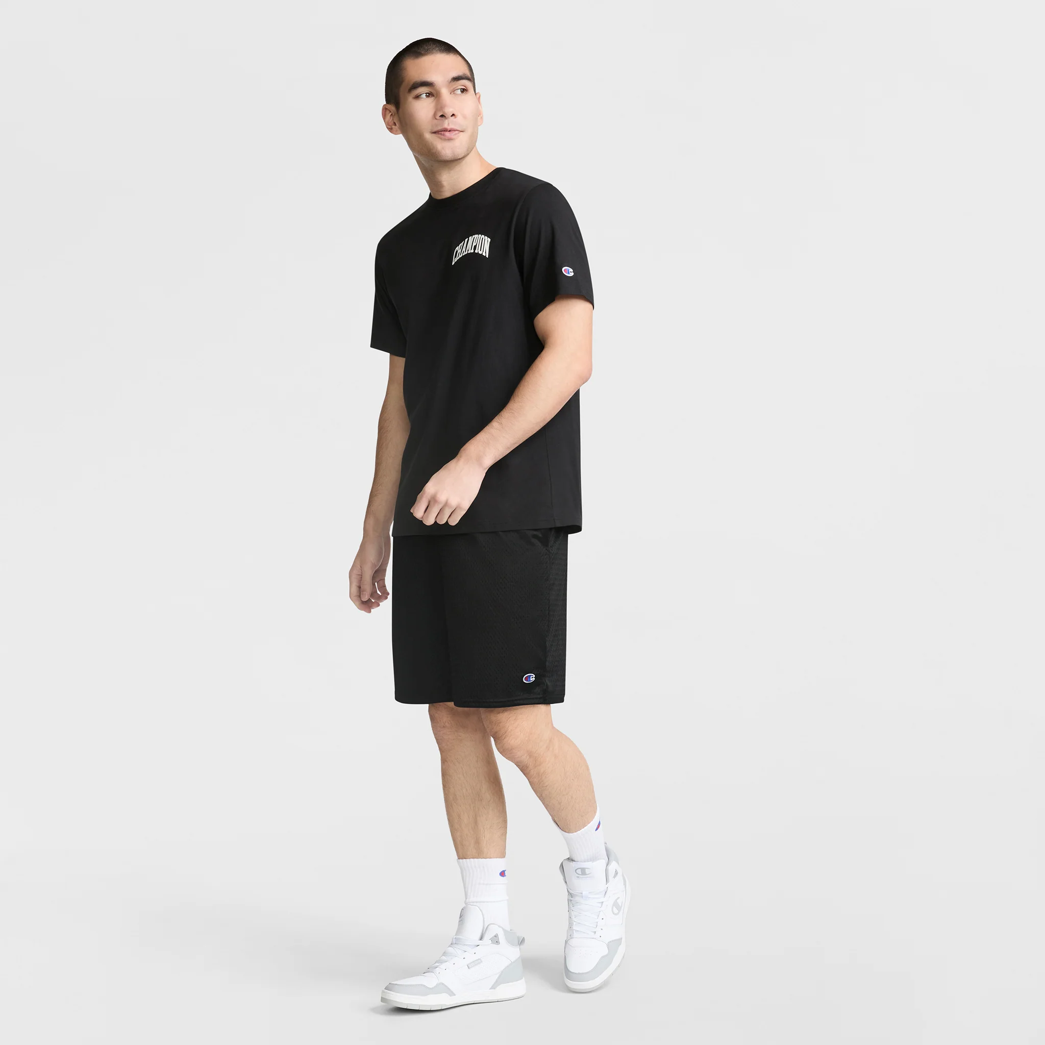 9" Classic Mesh Shorts, C Logo - Image 4