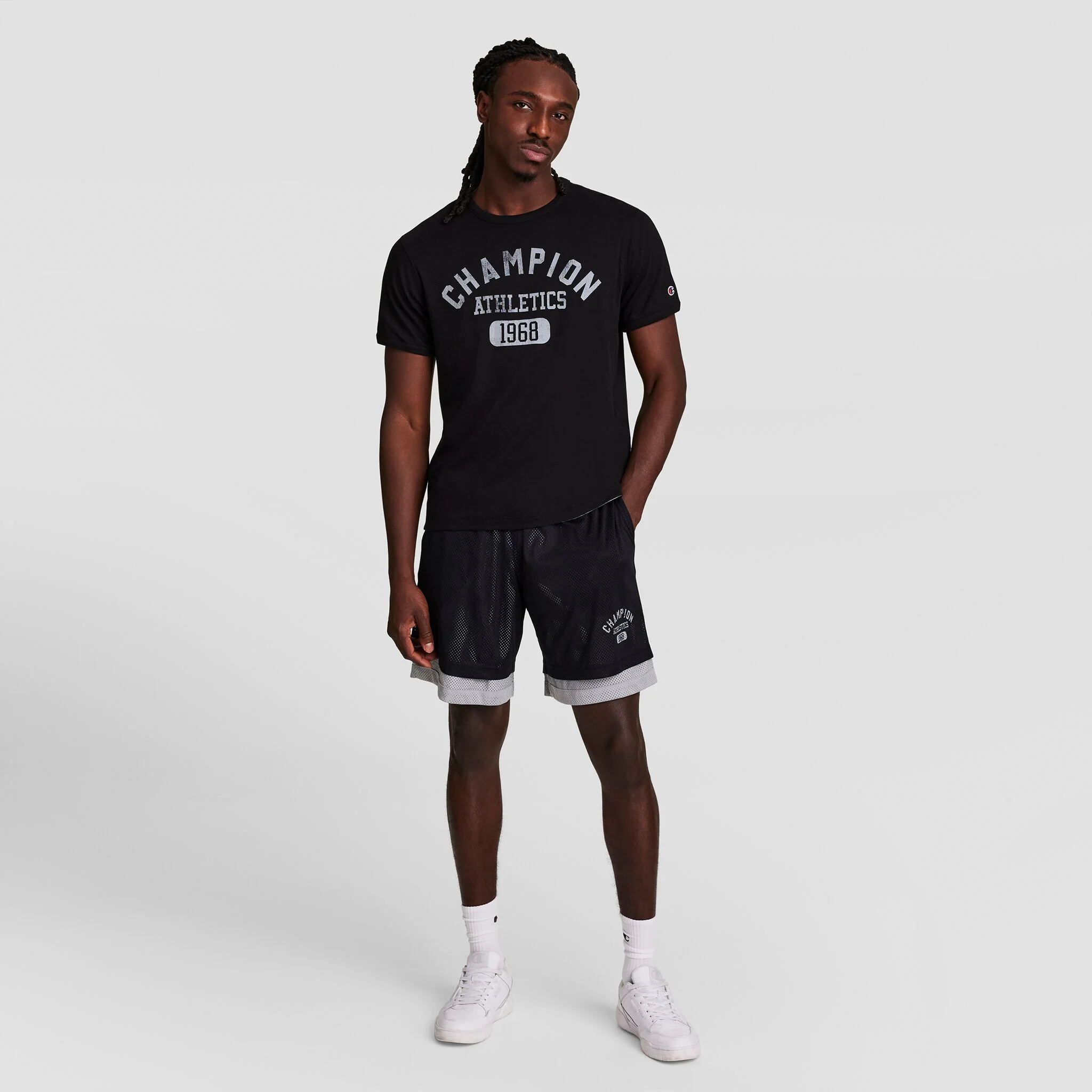 9" Gridiron Double Layer Short, C Logo - Image 6