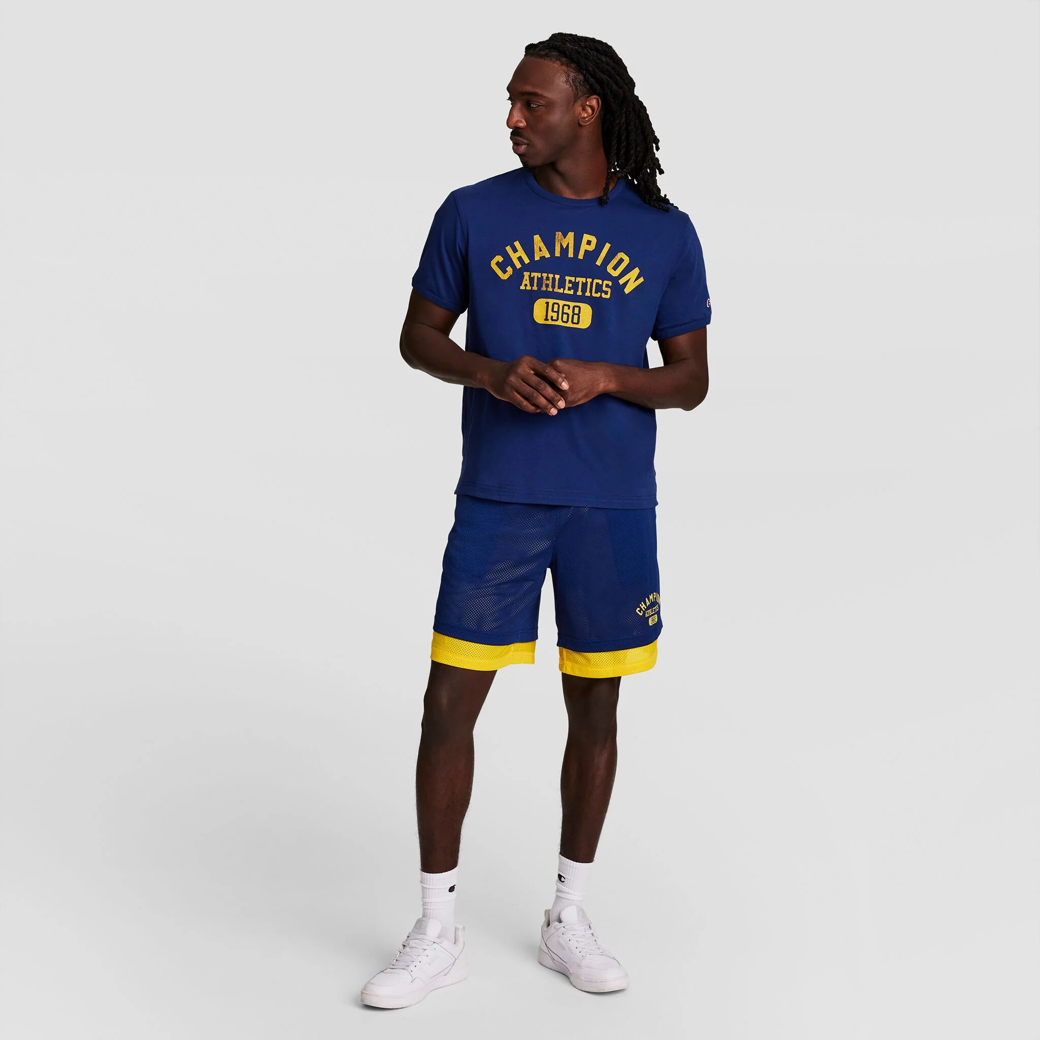 9" Gridiron Double Layer Short, C Logo - Image 7