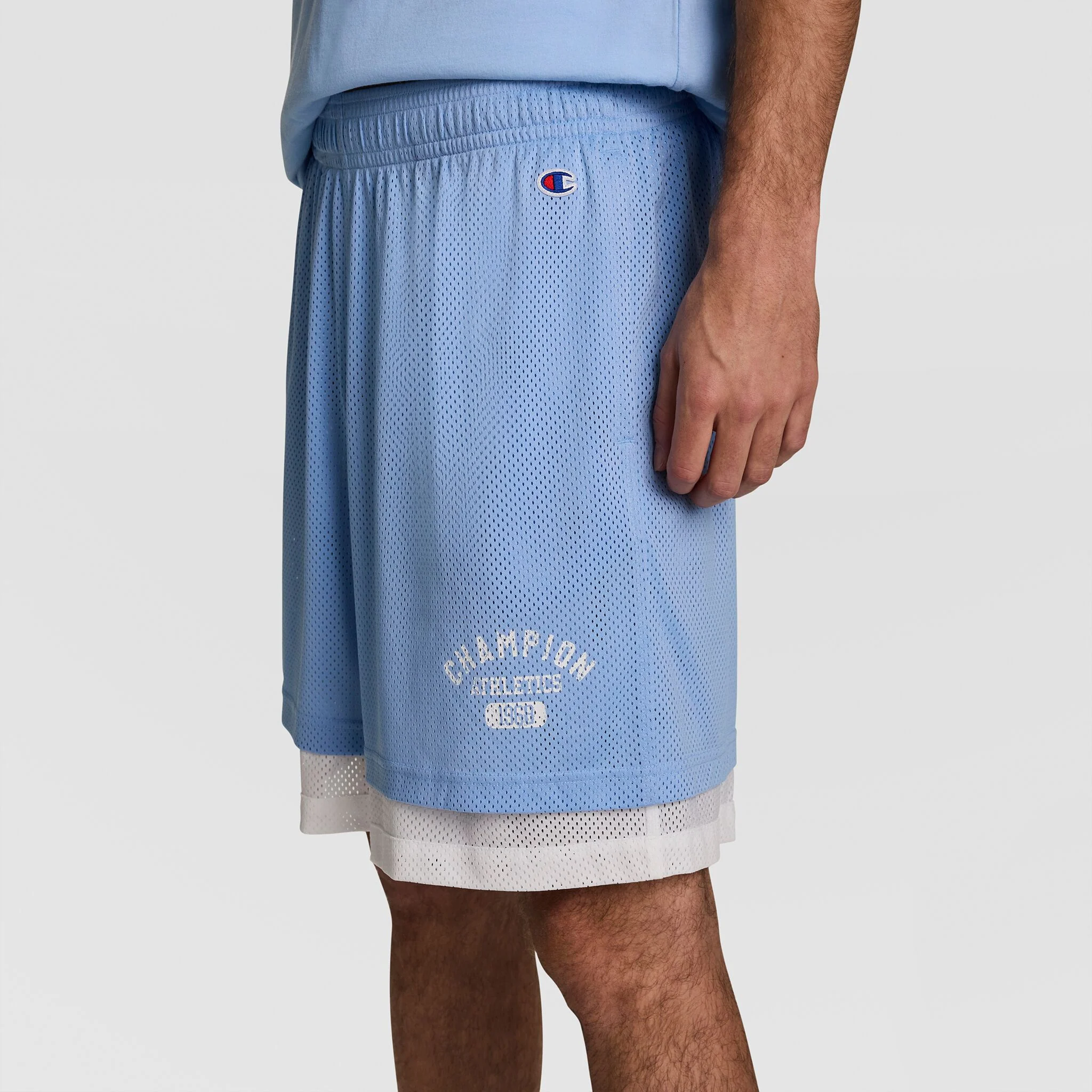 9" Gridiron Double Layer Short, C Logo - Image 2