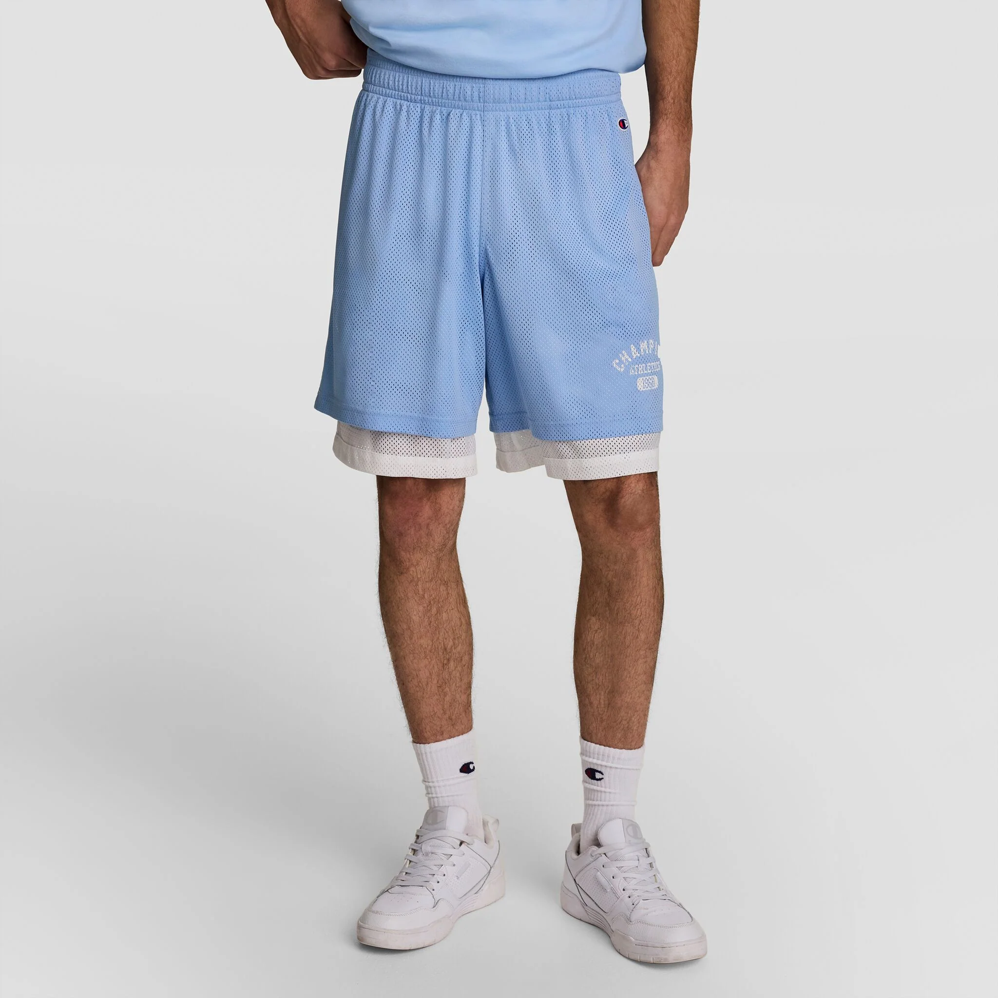 9" Gridiron Double Layer Short, C Logo - Image 3