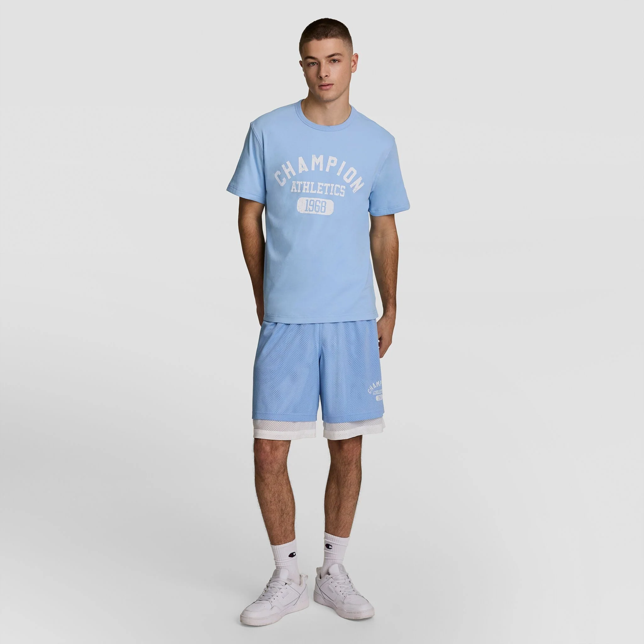 9" Gridiron Double Layer Short, C Logo - Image 7