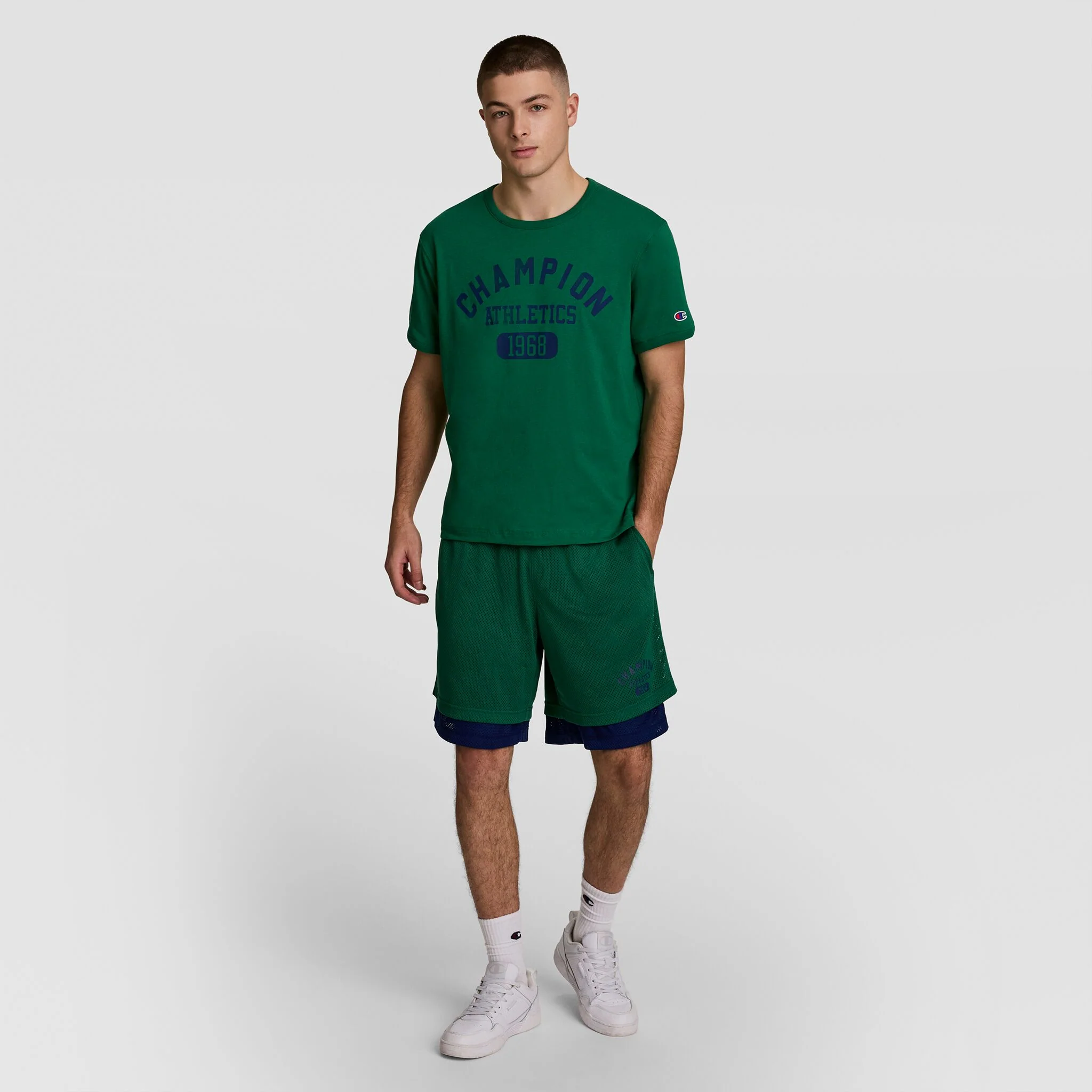 9" Gridiron Double Layer Short, C Logo - Image 7