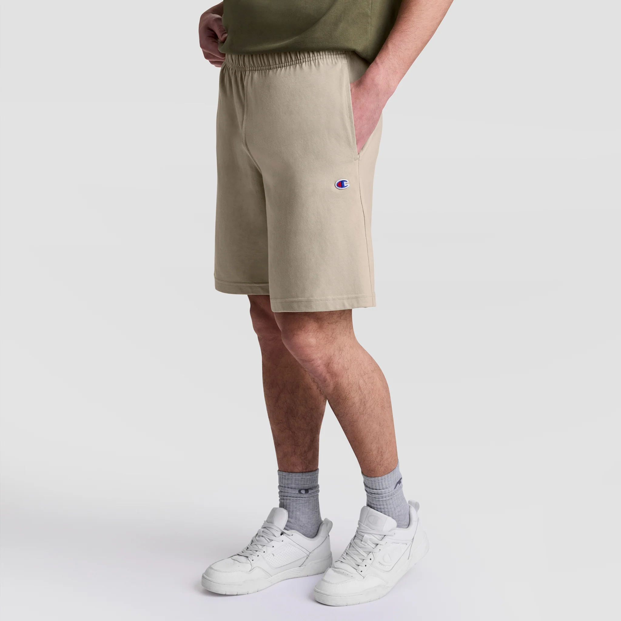 9" Lightweight Lounge Shorts, C Patch Logo - Image 4