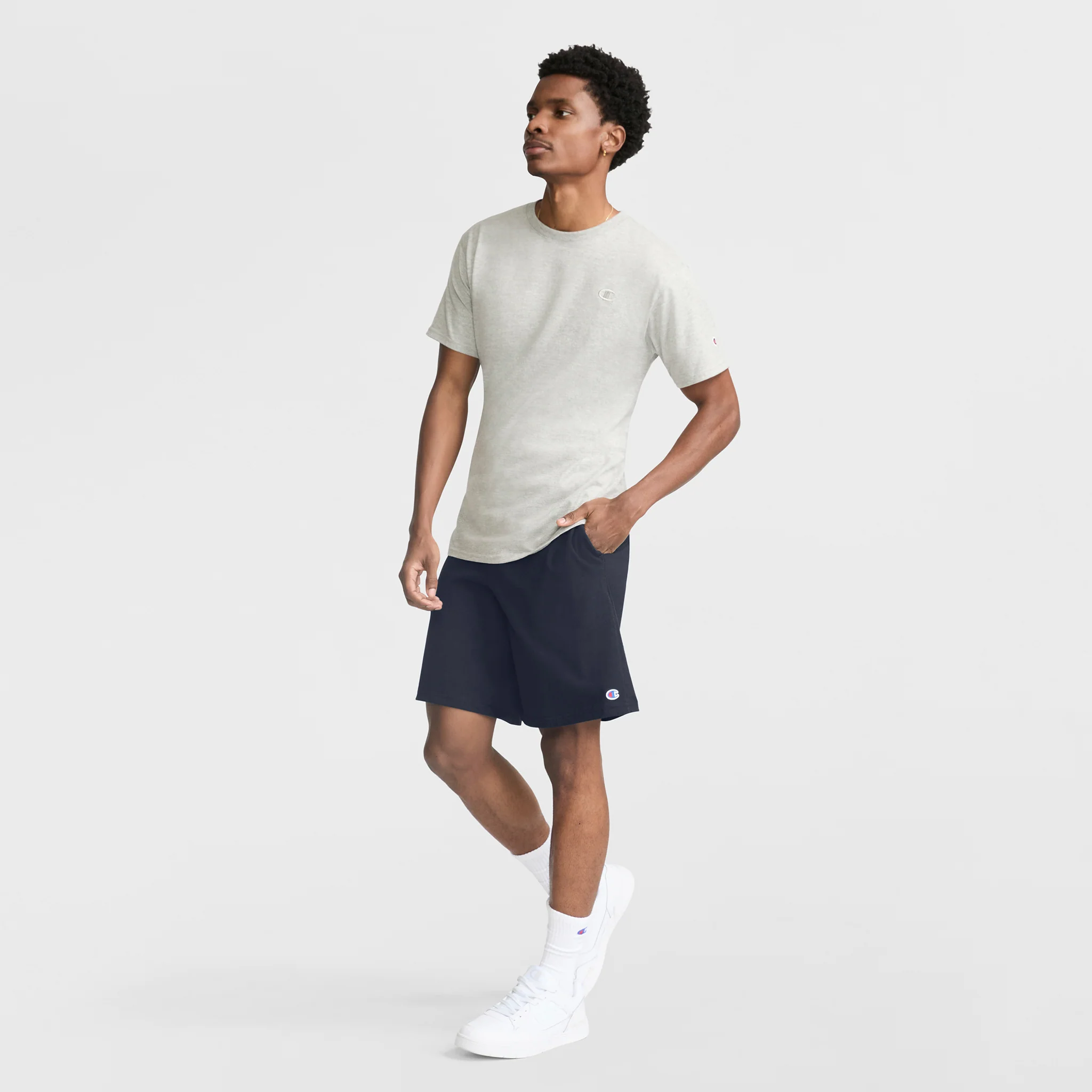 9" Lightweight Lounge Shorts, C Patch Logo - Image 4