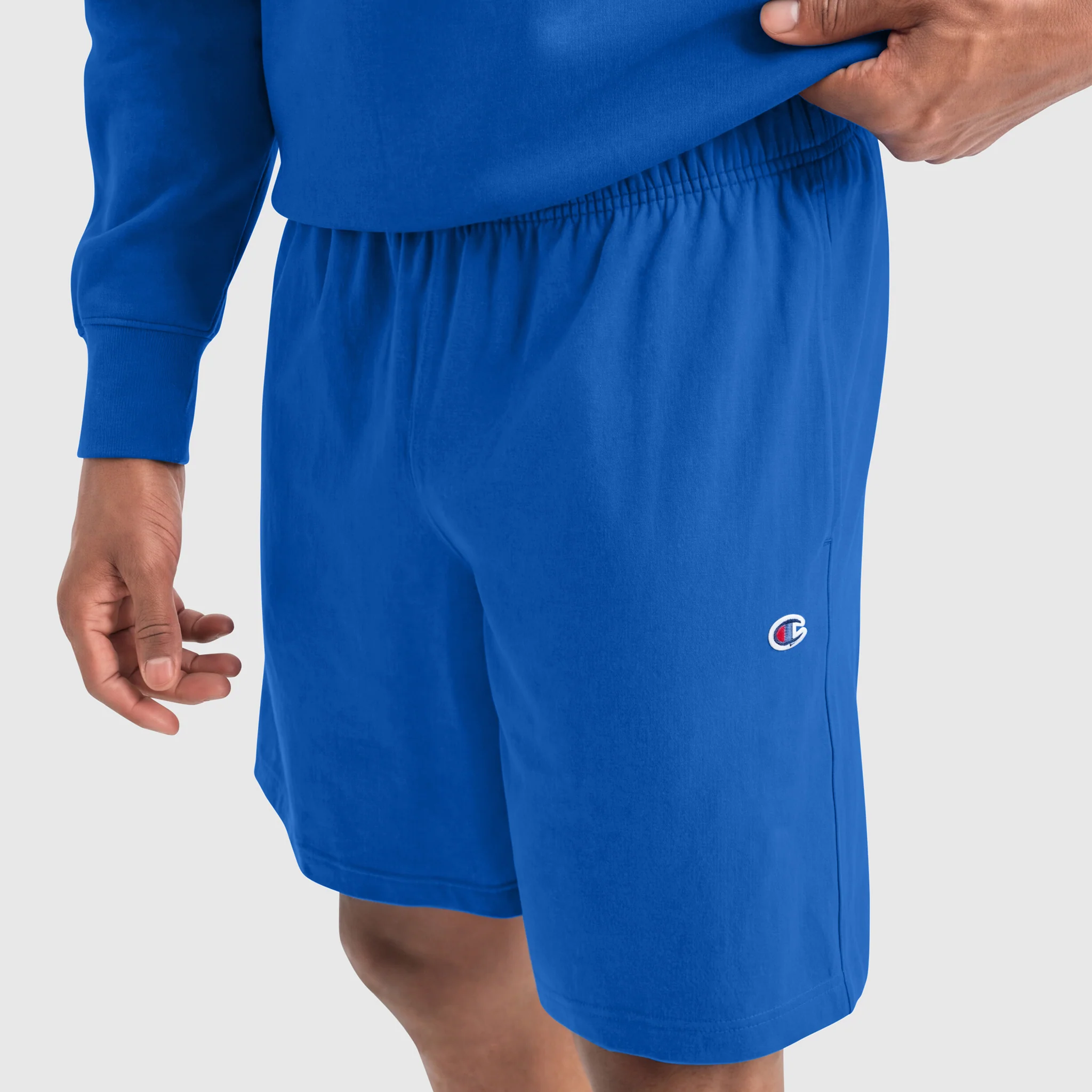 9" Lightweight Lounge Shorts, C Patch Logo - Image 3
