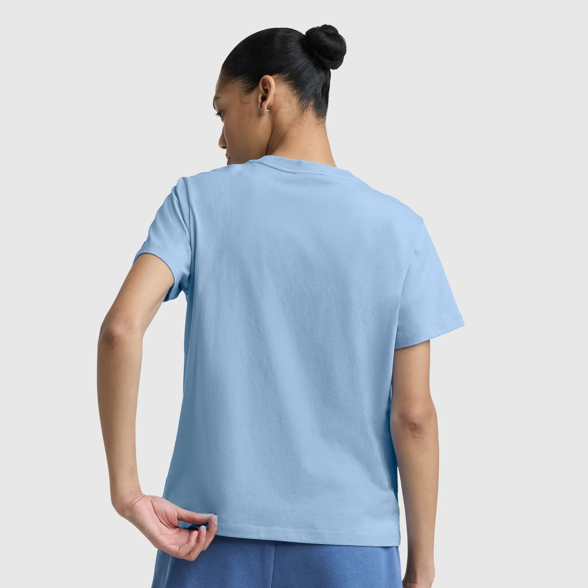 Blurred Roses Graphic T-Shirt, C Logo - Image 2