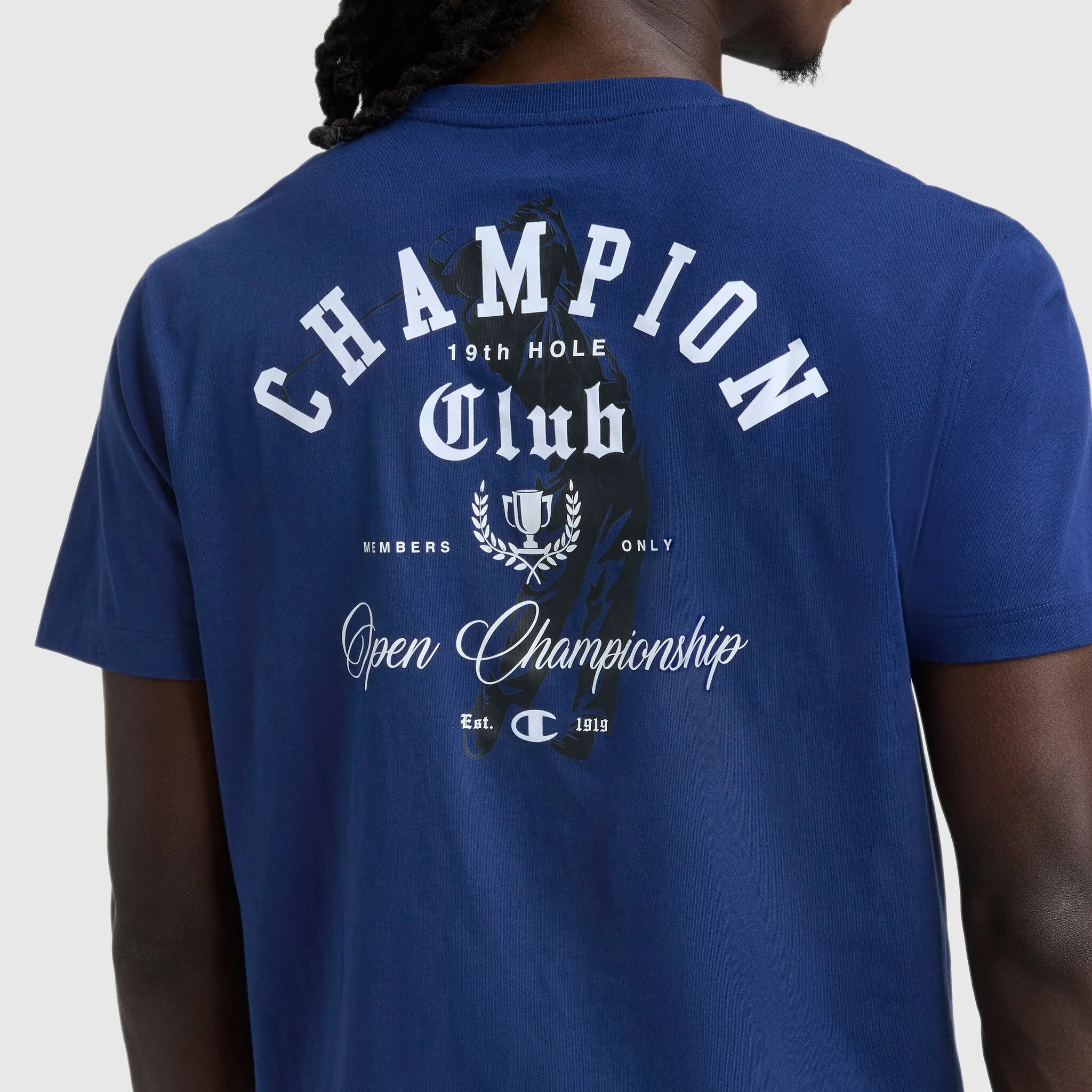 Champion Club Graphic T-Shirt, C Logo - Image 4