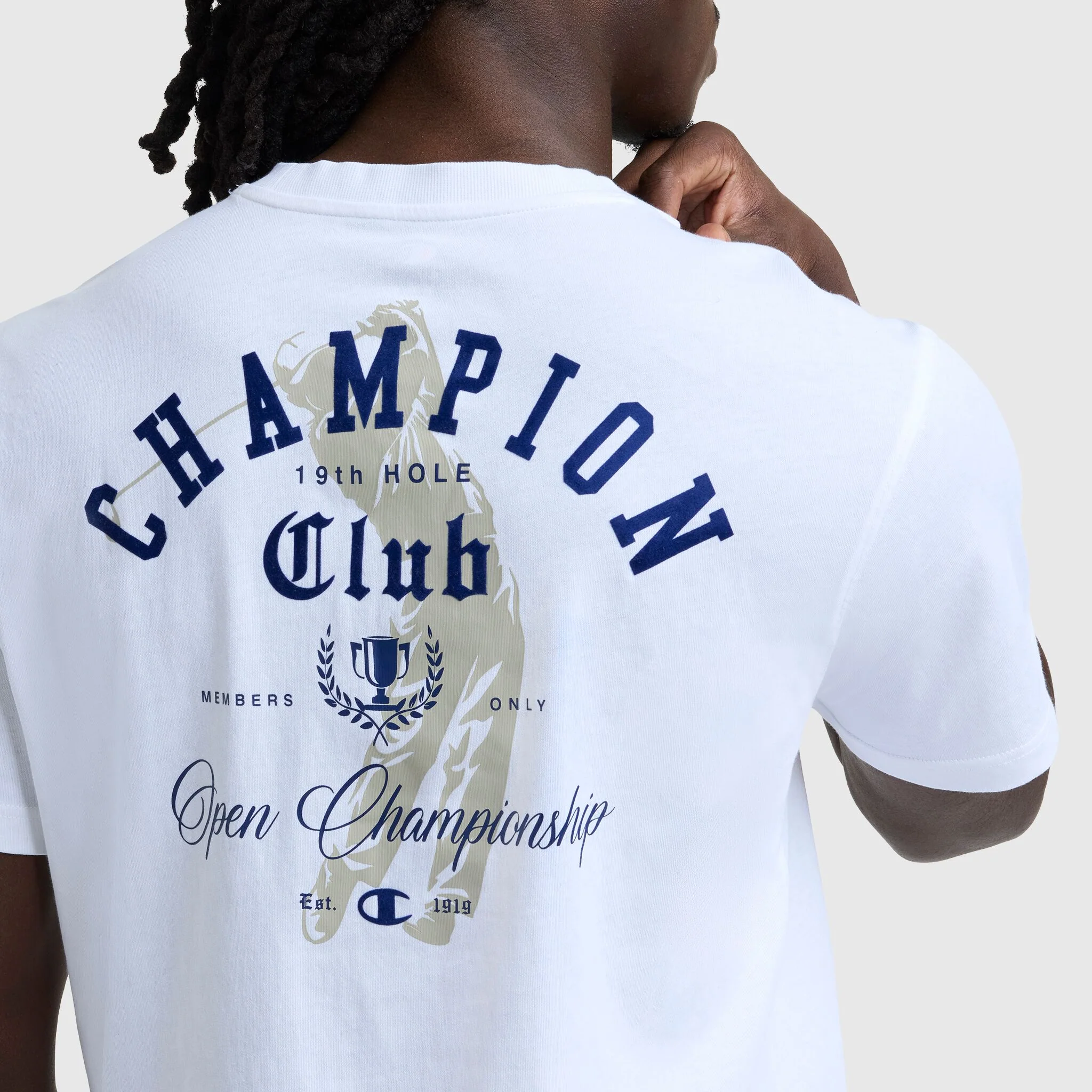 Champion Club Graphic T-Shirt, C Logo - Image 3