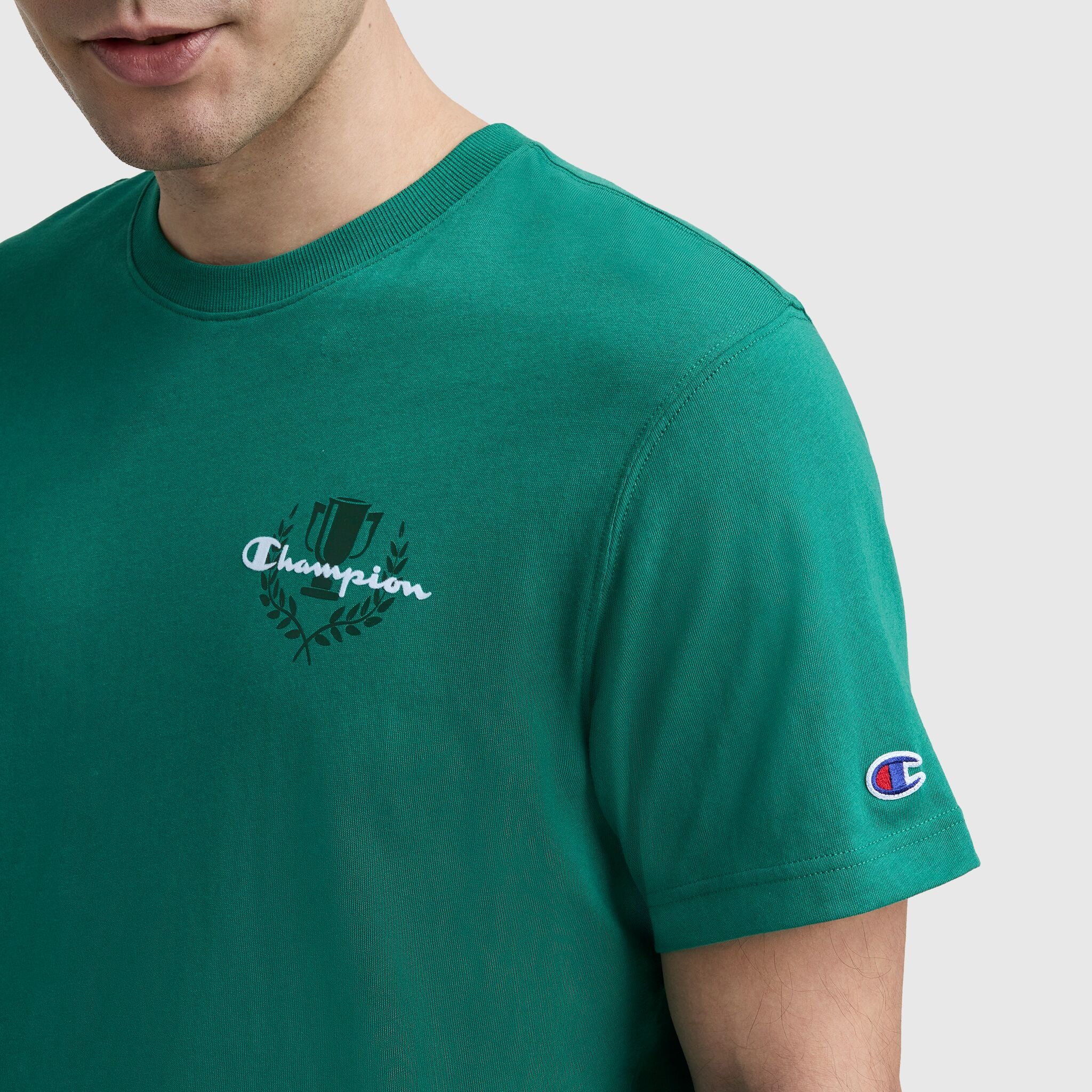 Champion Club Graphic T-Shirt, C Logo - Image 3