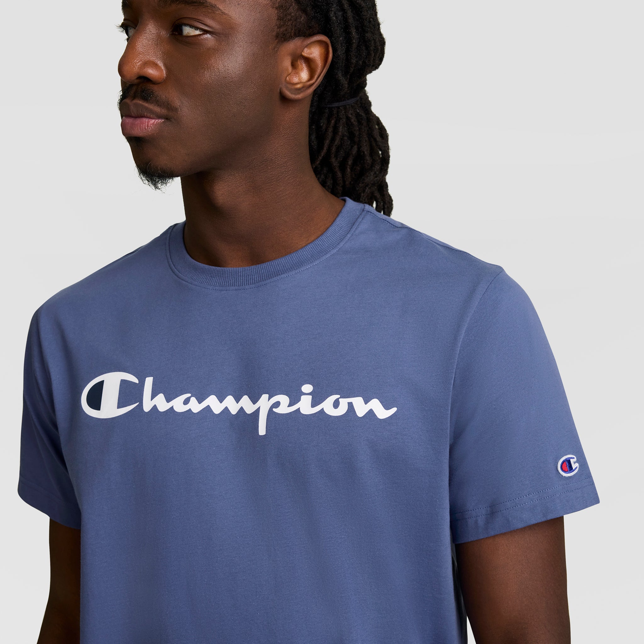 Classic Graphic T-Shirt, Script Logo - Image 3