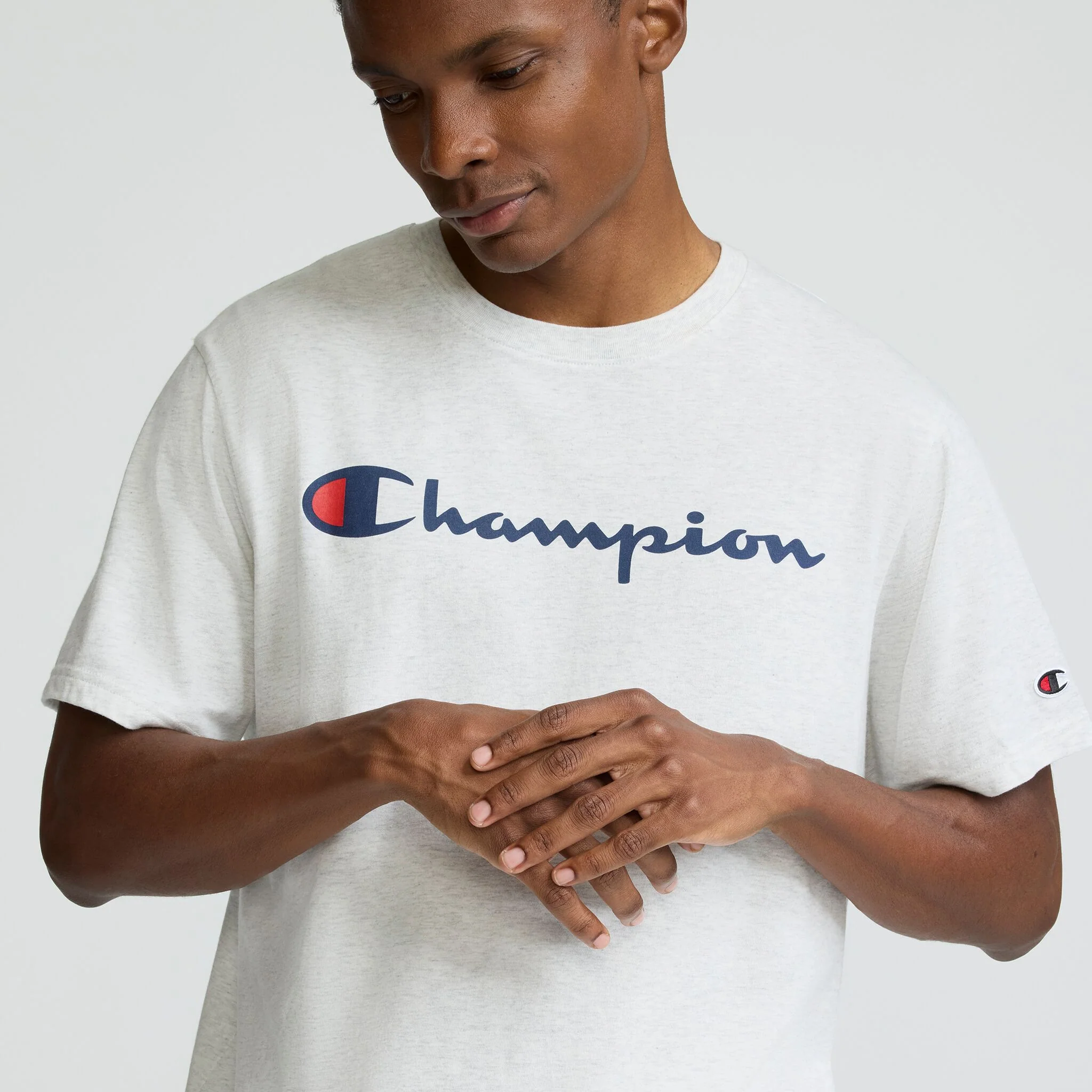 Classic Graphic T-Shirt, Script Logo - Image 3