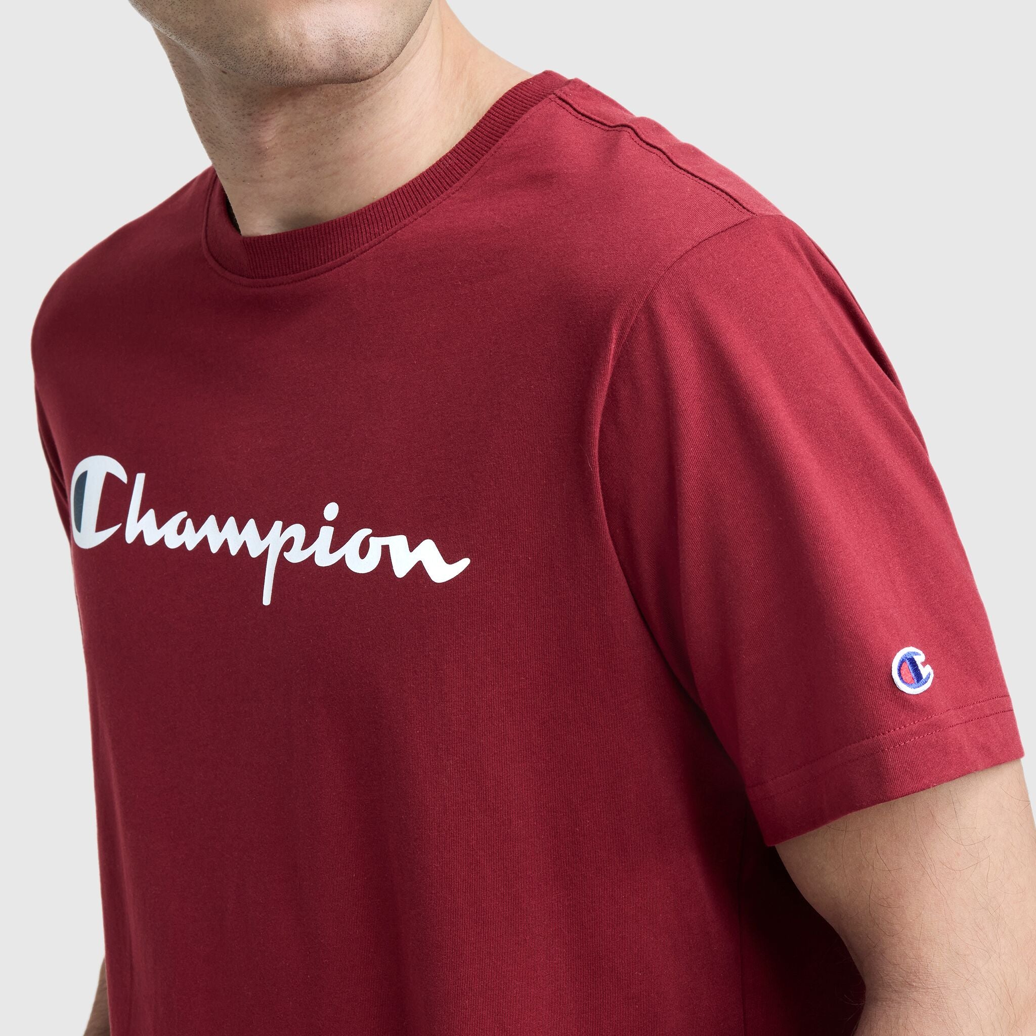 Classic Graphic T-Shirt, Script Logo - Image 4