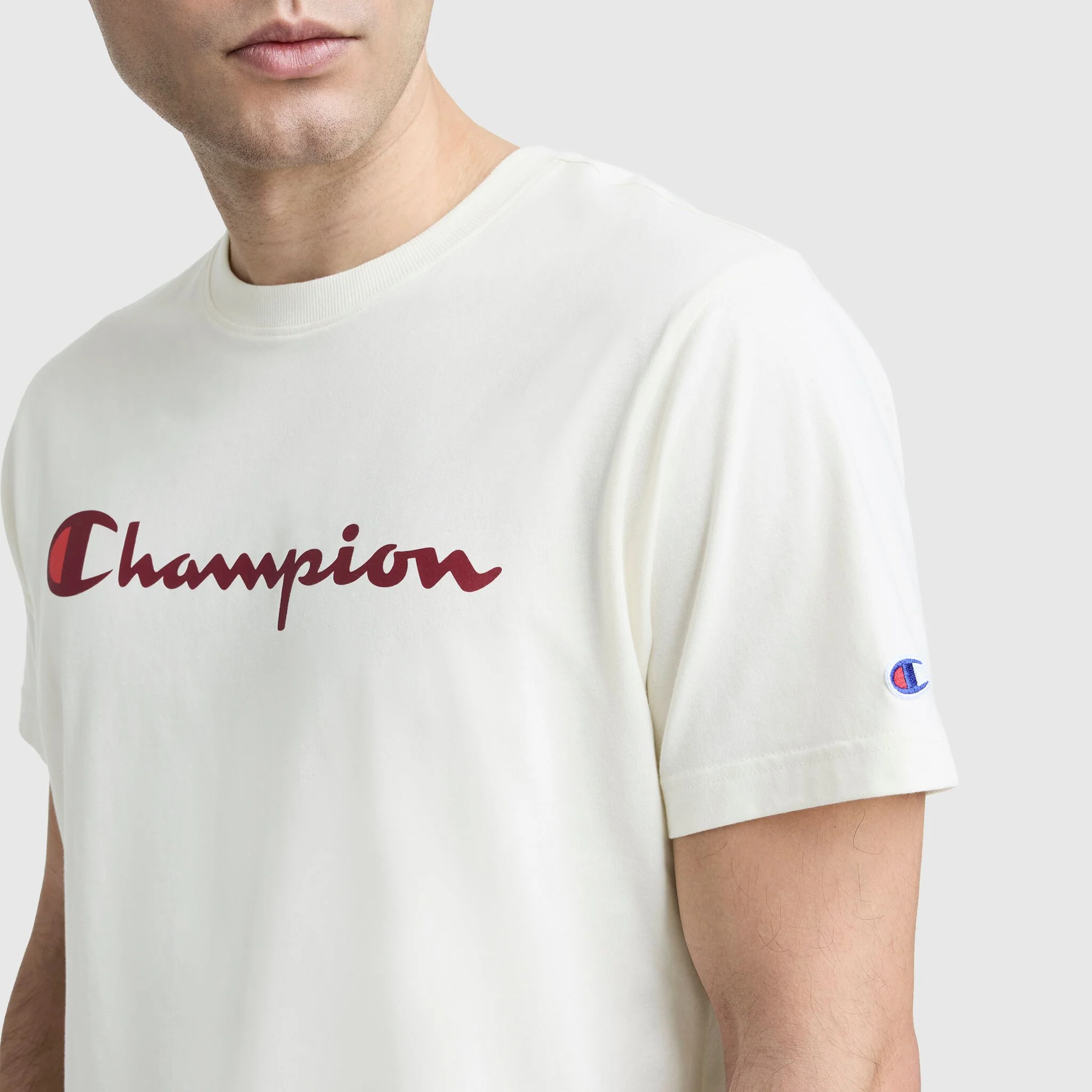 Classic Graphic T-Shirt, Script Logo - Image 4