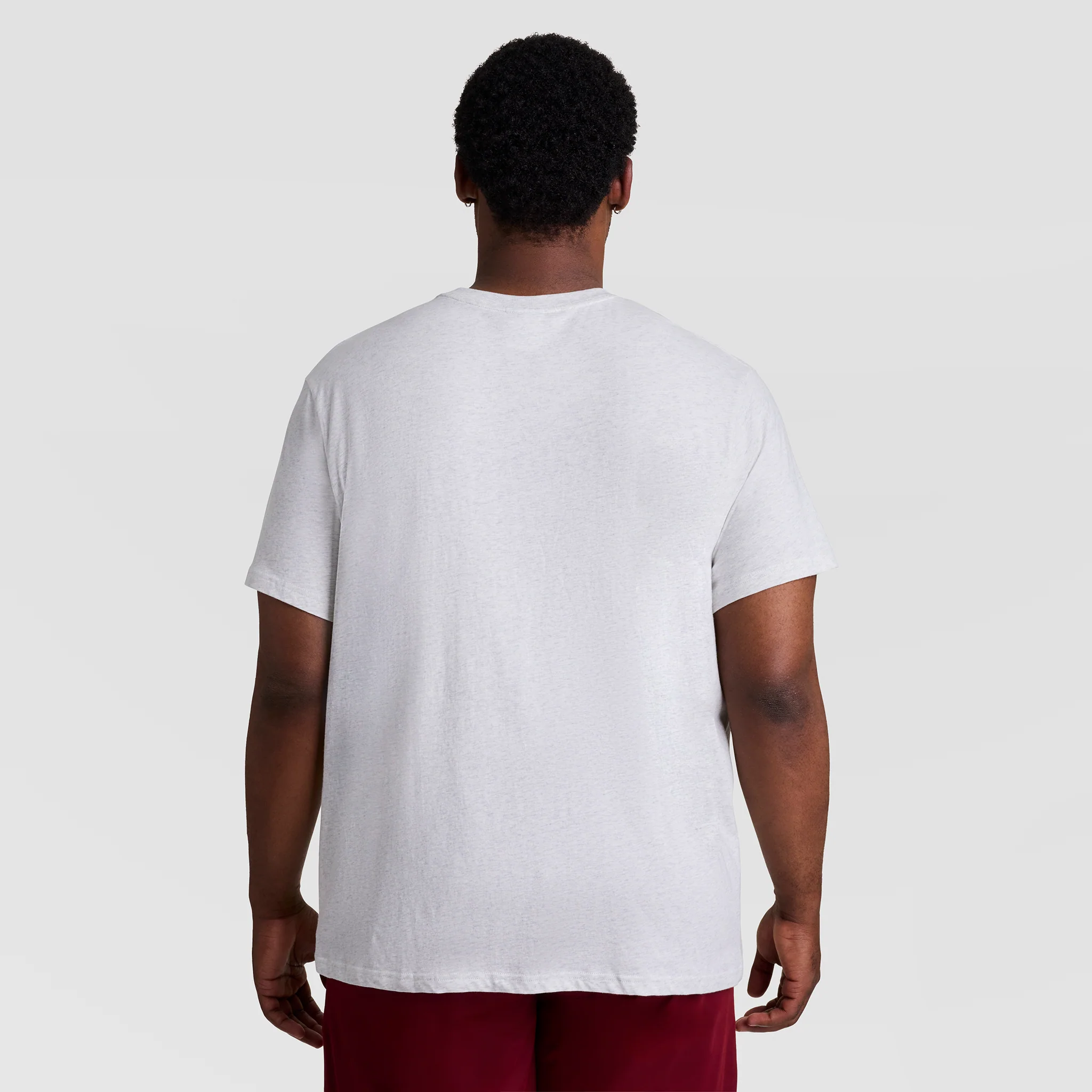 Classic Graphic T-Shirt, Tonal Script Logo - Big & Tall - Image 2