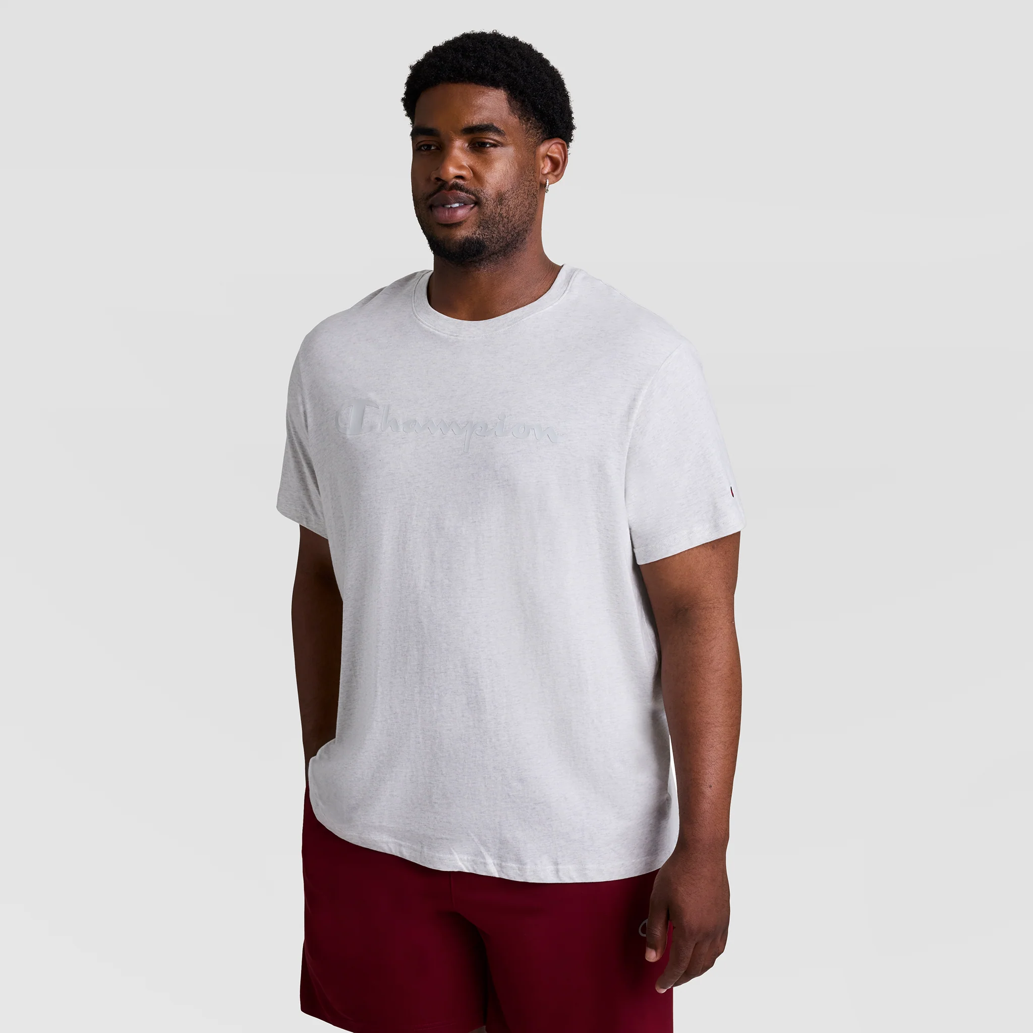 Classic Graphic T-Shirt, Tonal Script Logo - Big & Tall - Image 4
