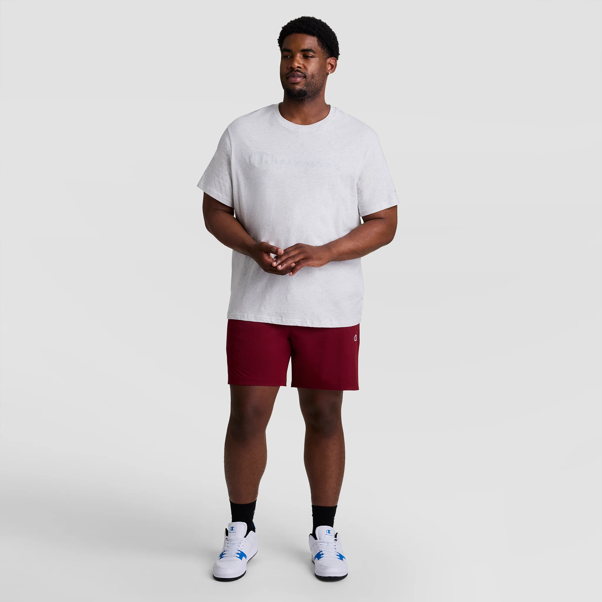 Classic Graphic T-Shirt, Tonal Script Logo - Big & Tall - Image 5