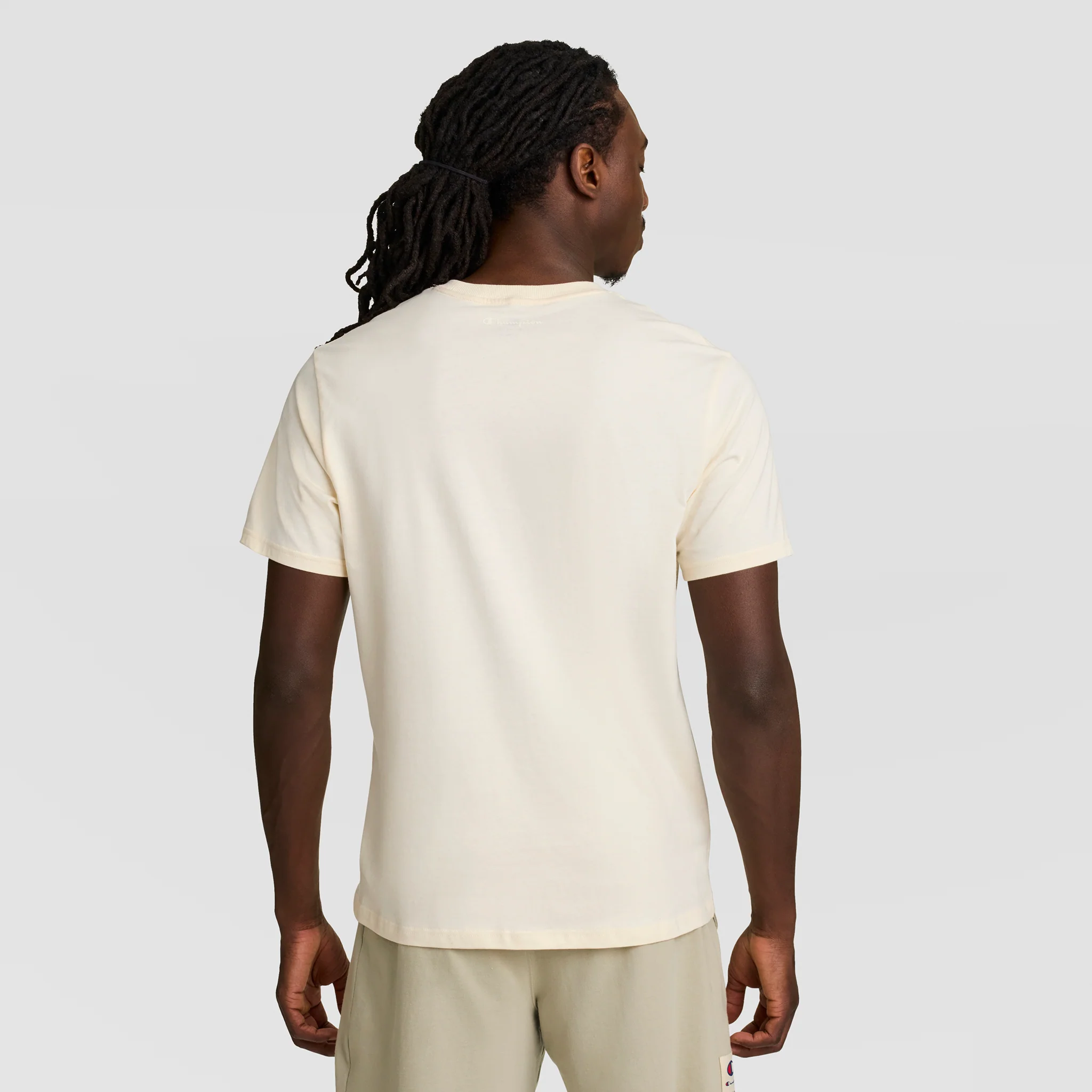 Classic Graphic T-Shirt, Tonal Script Logo - Image 2