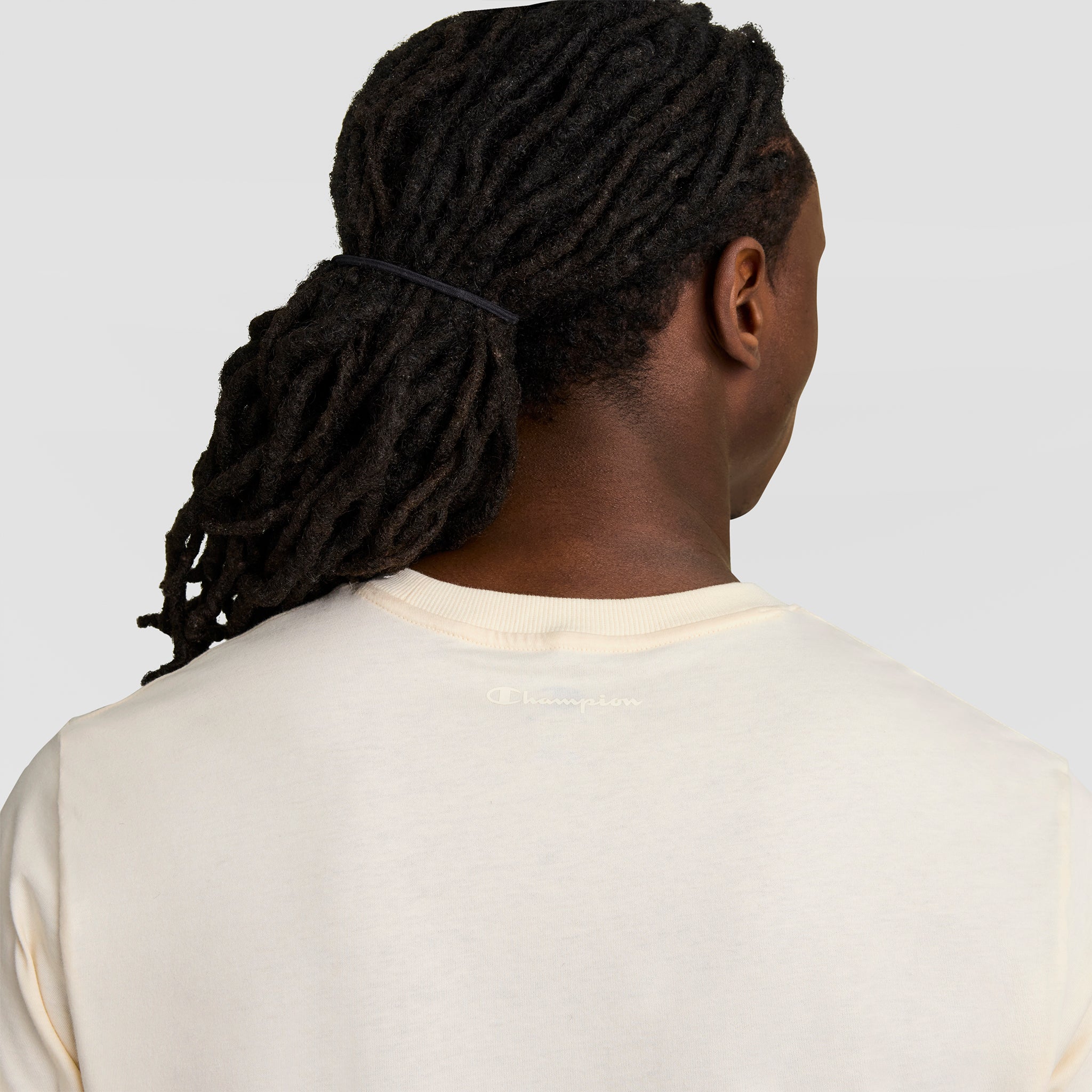 Classic Graphic T-Shirt, Tonal Script Logo - Image 4