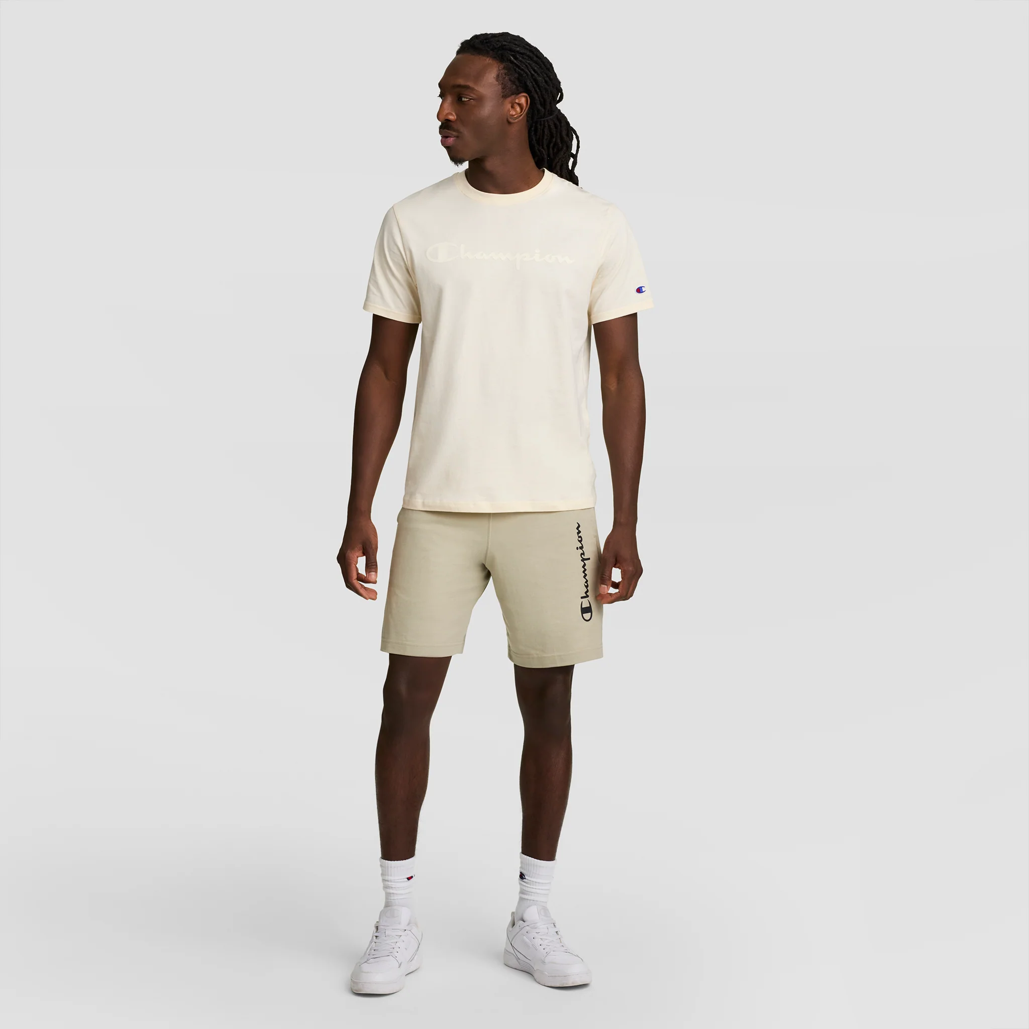 Classic Graphic T-Shirt, Tonal Script Logo - Image 5