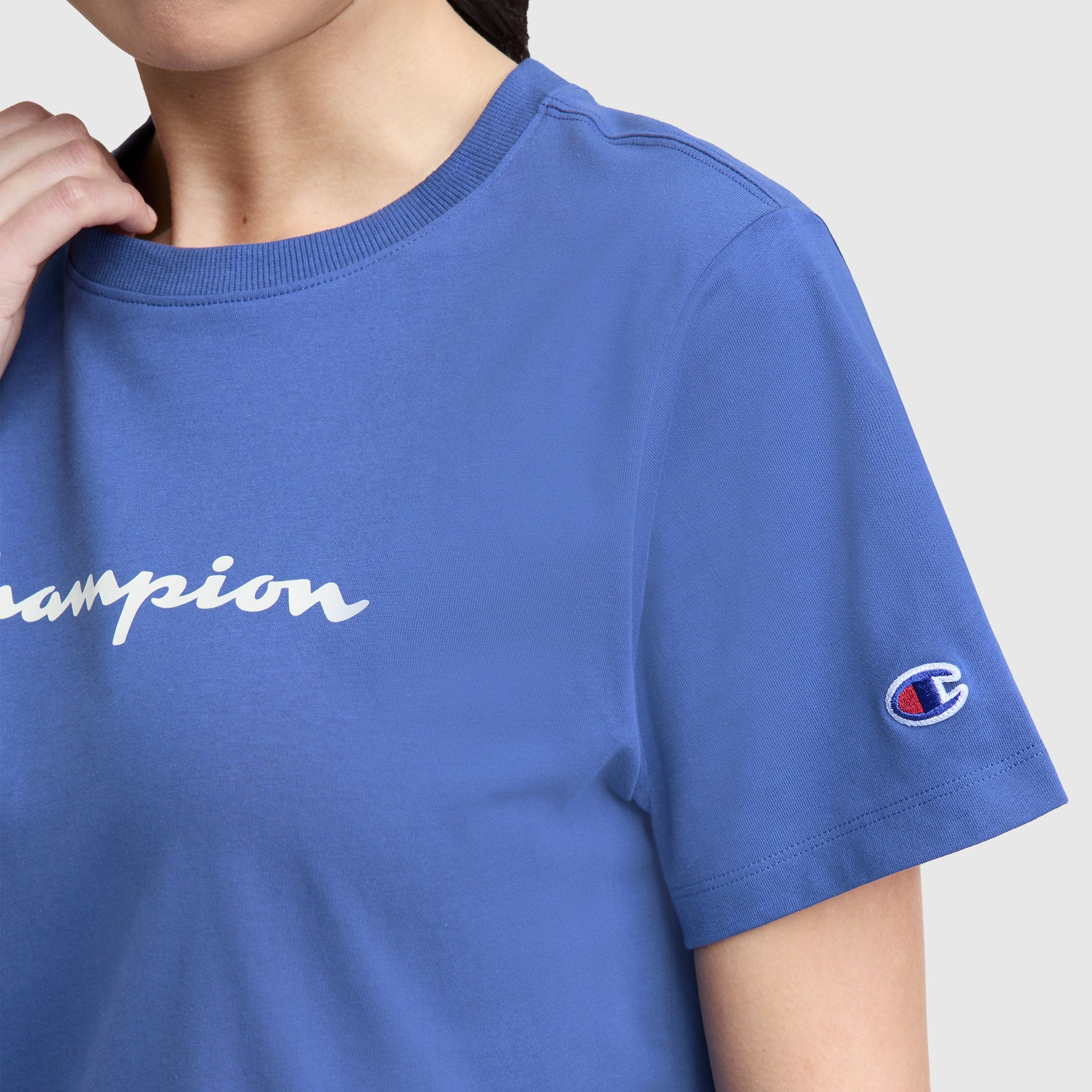 Classic T-Shirt, Script Logo - Image 3