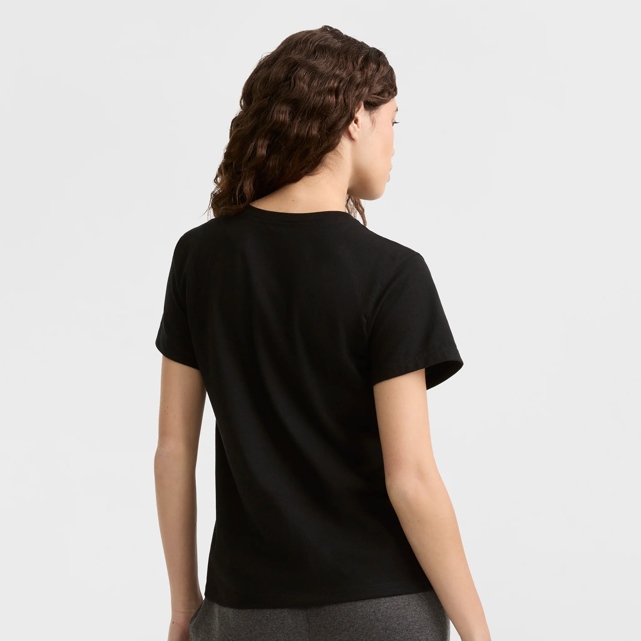 Classic T-Shirt, Tonal Left Chest Script - Image 2