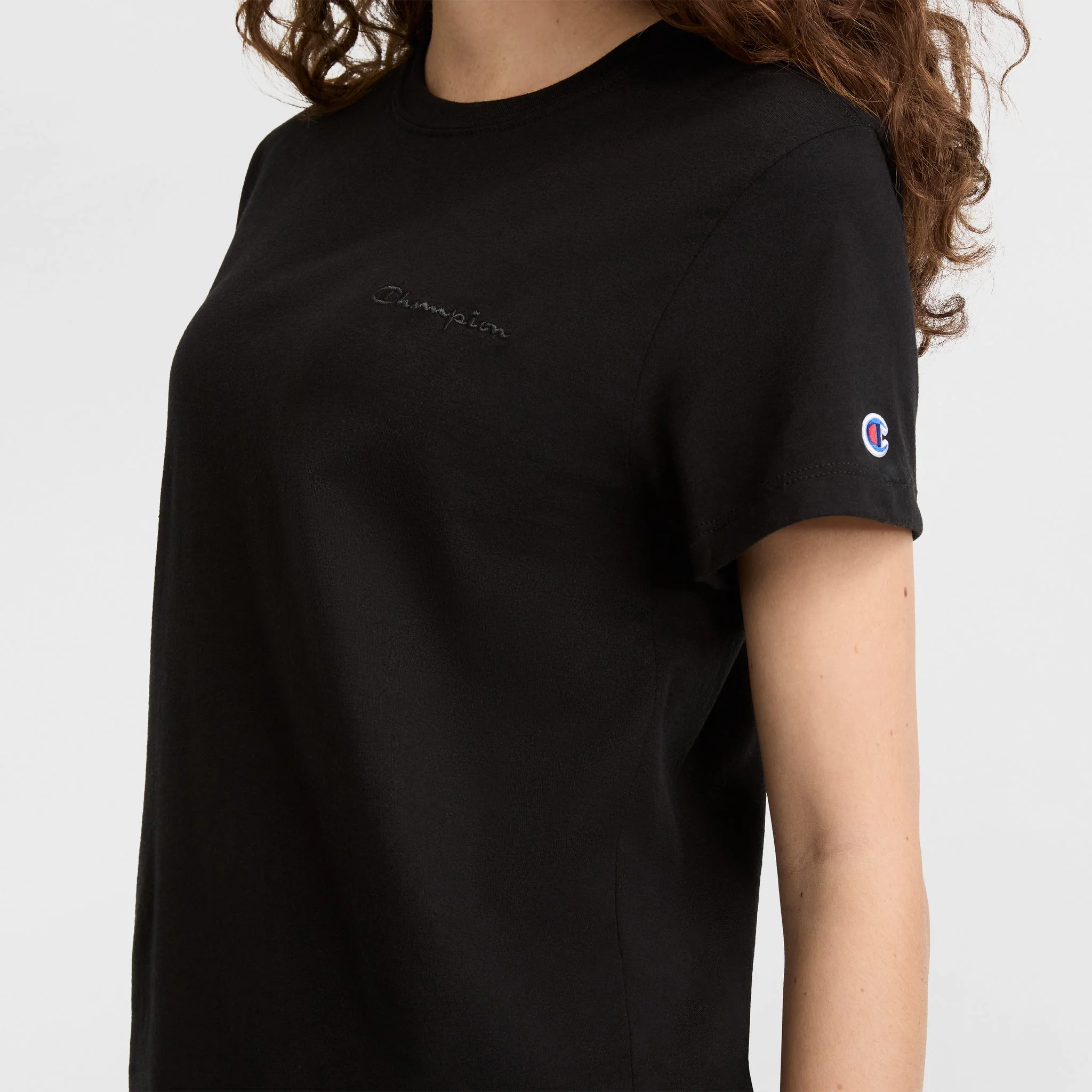 Classic T-Shirt, Tonal Left Chest Script - Image 3