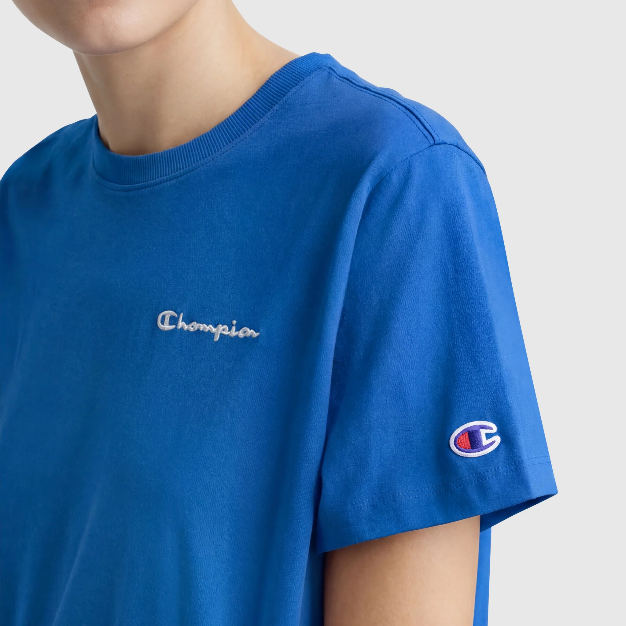 Classic T-Shirt, Tonal Left Chest Script - Image 4
