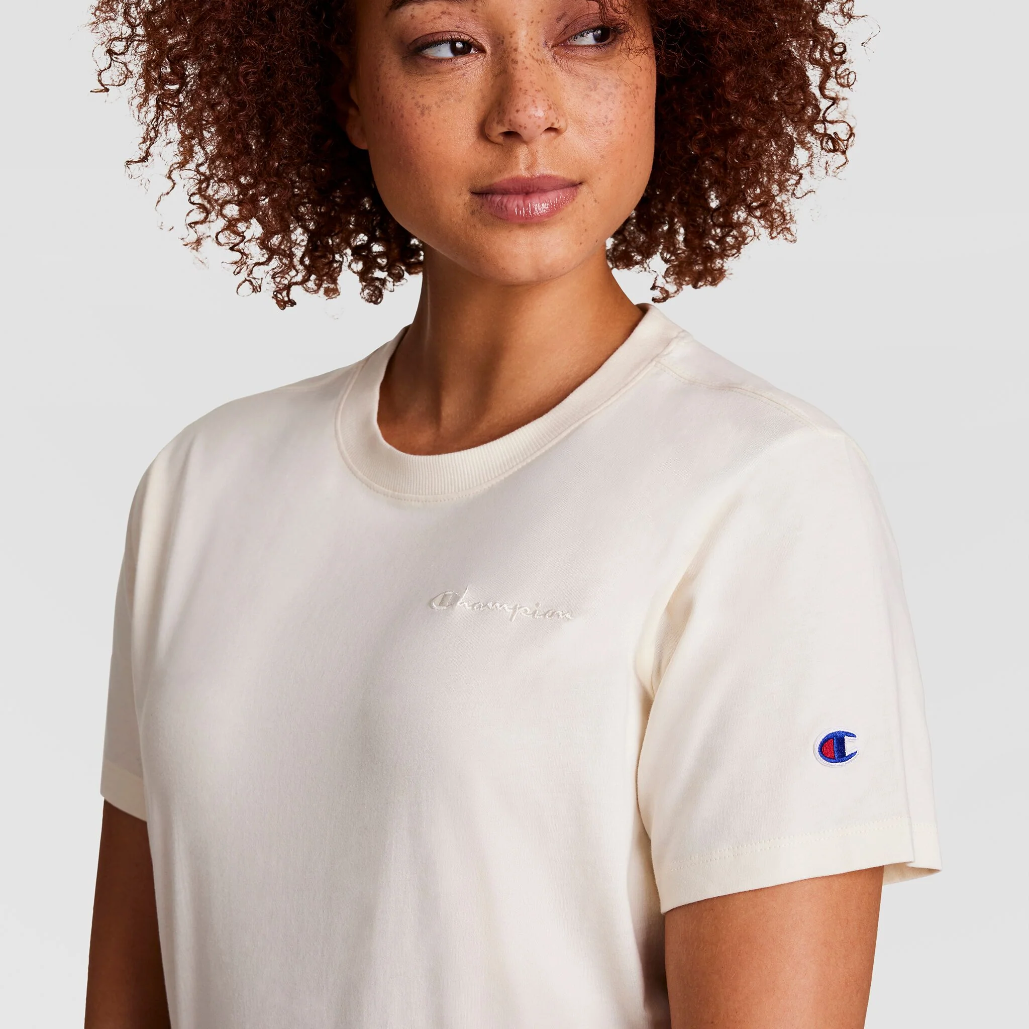 Classic T-Shirt, Tonal Left Chest Script - Image 3