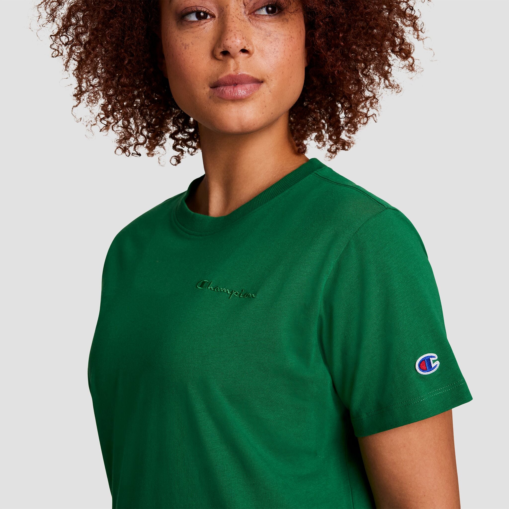 Classic T-Shirt, Tonal Left Chest Script - Image 3