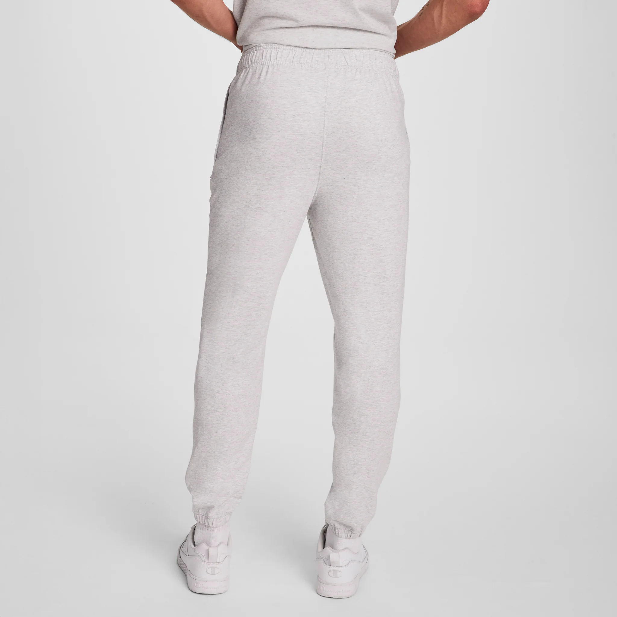 Lightweight Lounge Pants, Cinched Hem, C Logo - Image 3