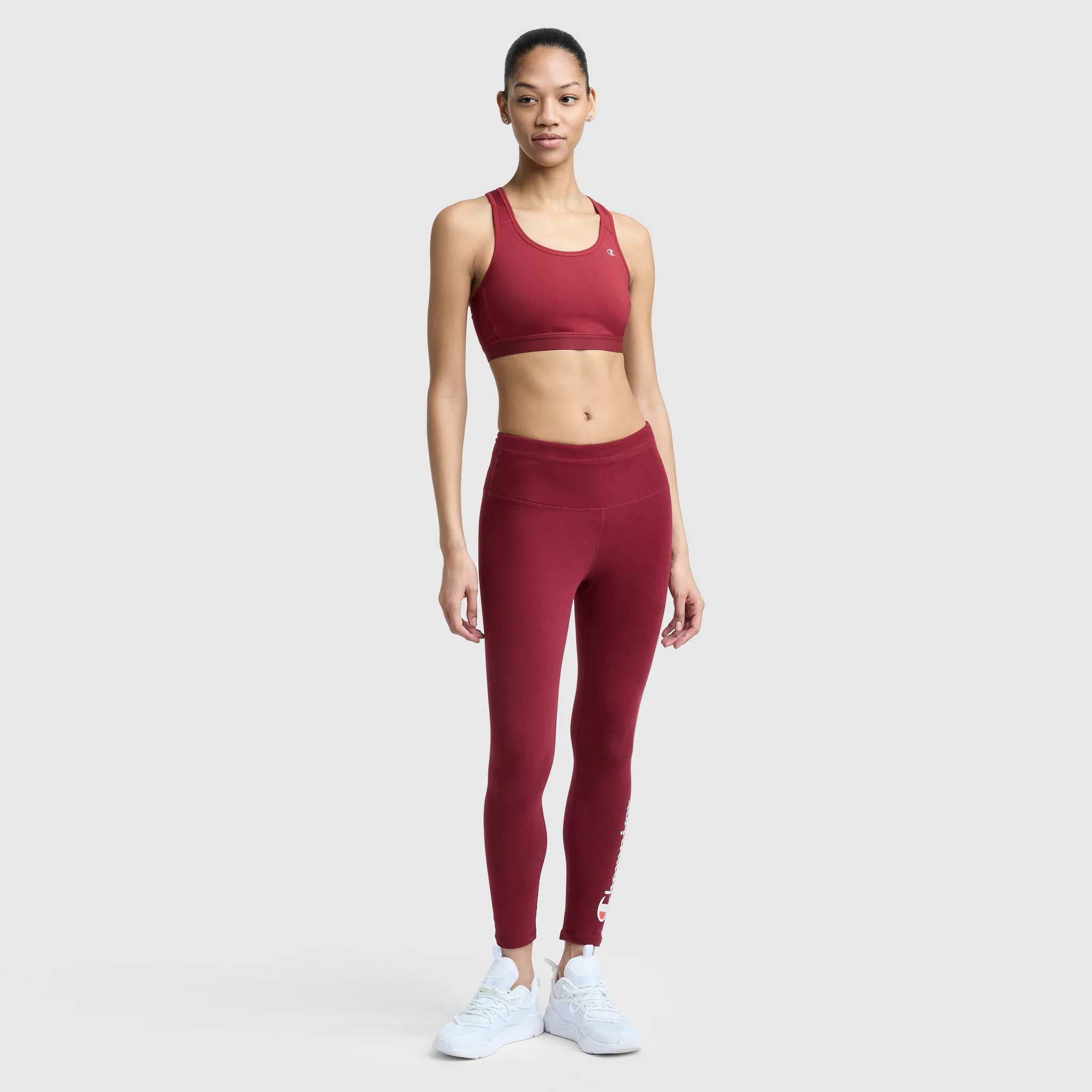 Compression Sports Bra, C Logo - Image 5