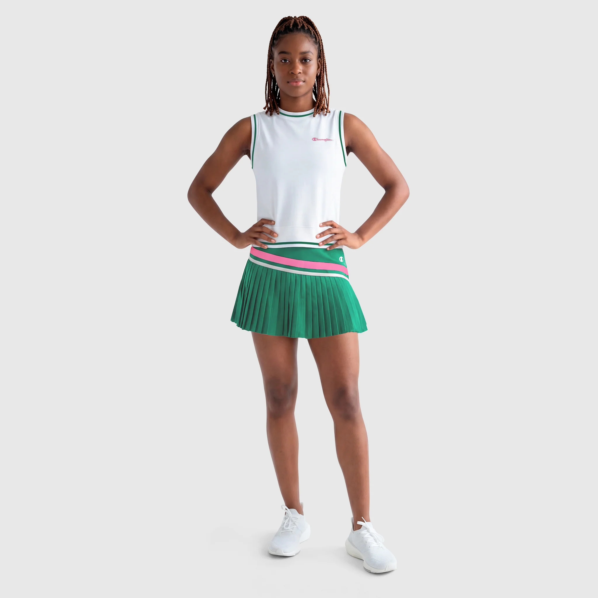 Country Club Pleated Skort, C Logo - Image 5